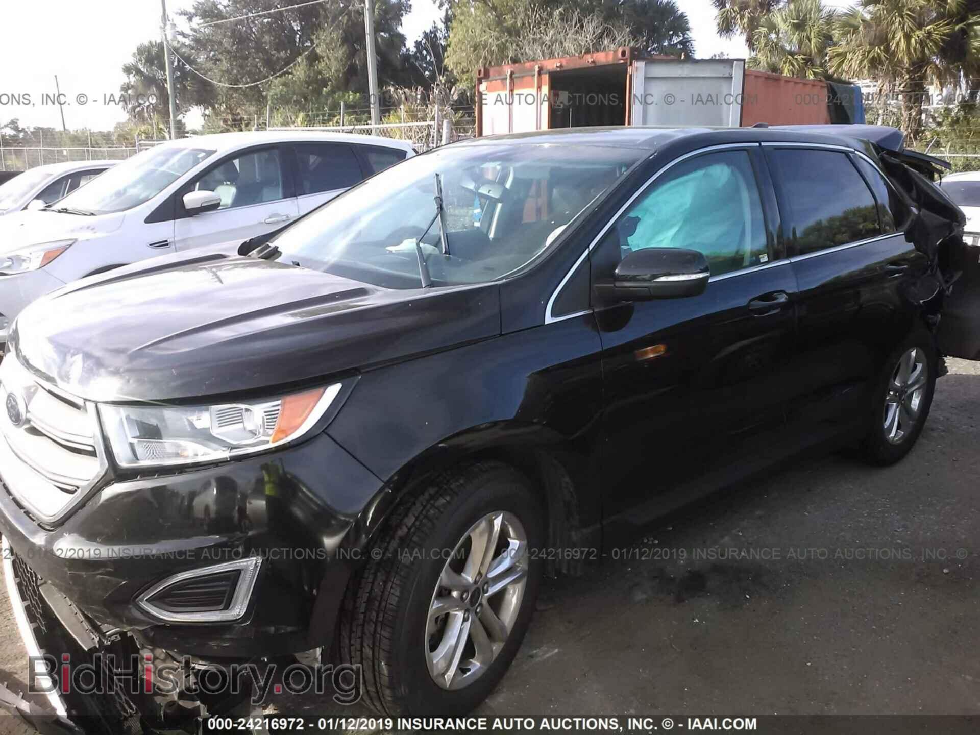 2016 FORD EDGE - VIN: 2FMPK3J91GBB09627 - Фото 2