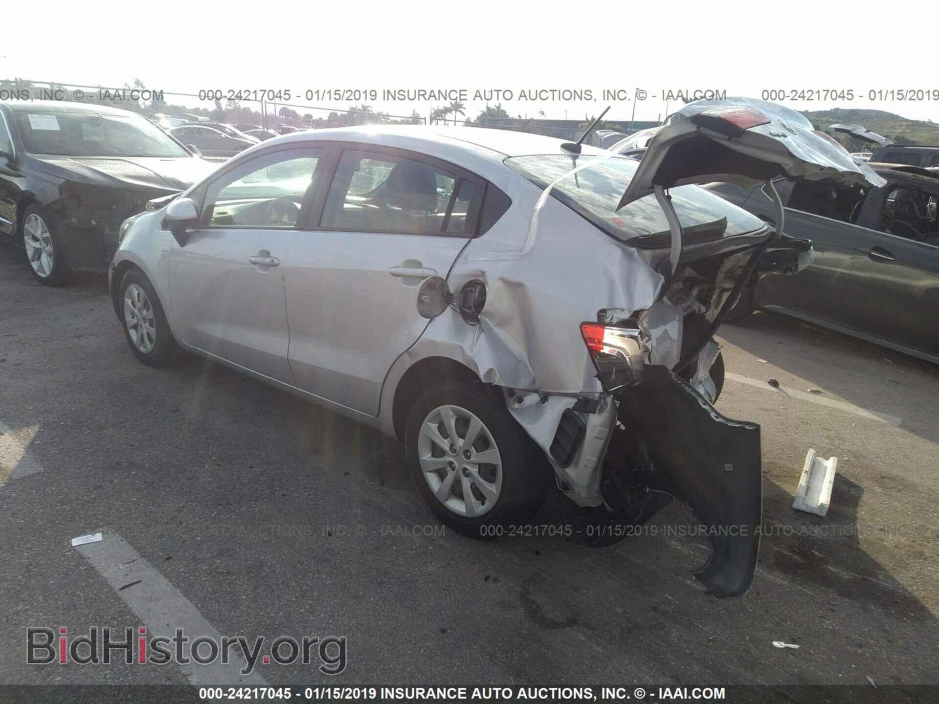 2014 KIA RIO - VIN: KNADM4A32E6398674 - Фото 3