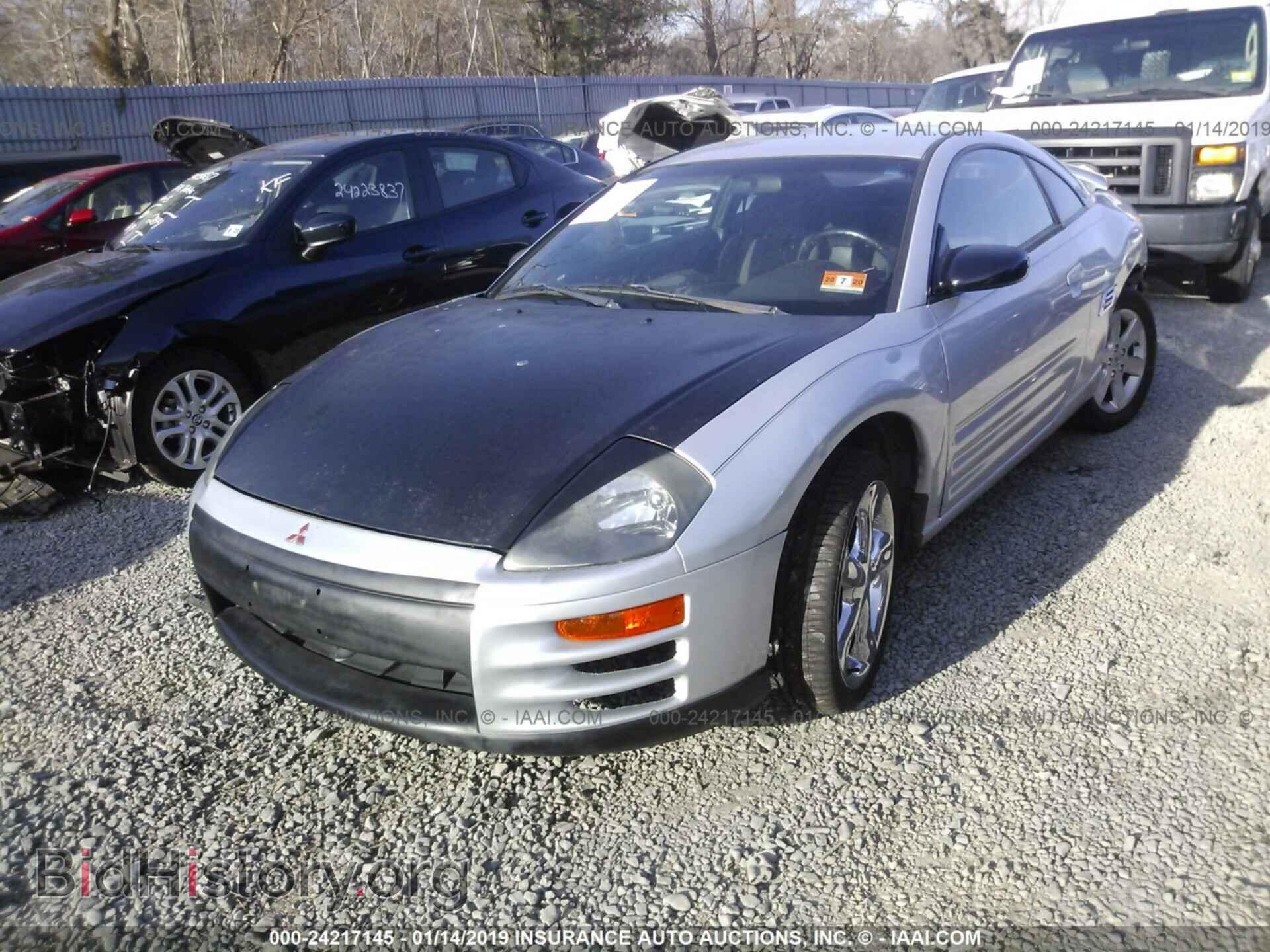 2001 MITSUBISHI ECLIPSE - VIN: 4A3AC44G21E229095 - Photo 2