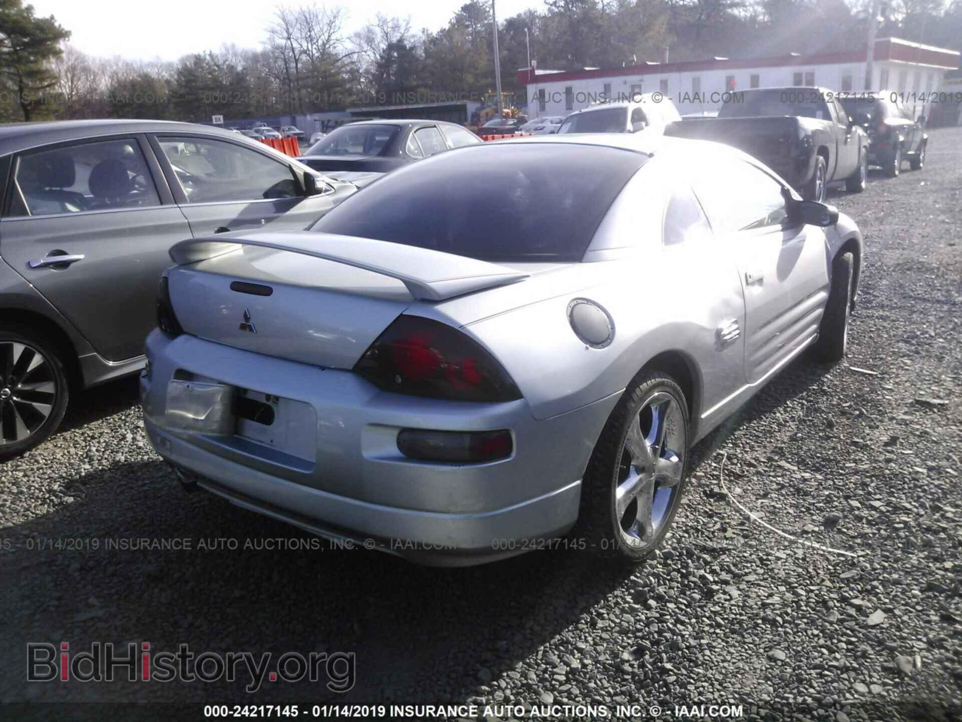 2001 MITSUBISHI ECLIPSE - VIN: 4A3AC44G21E229095 - Photo 4
