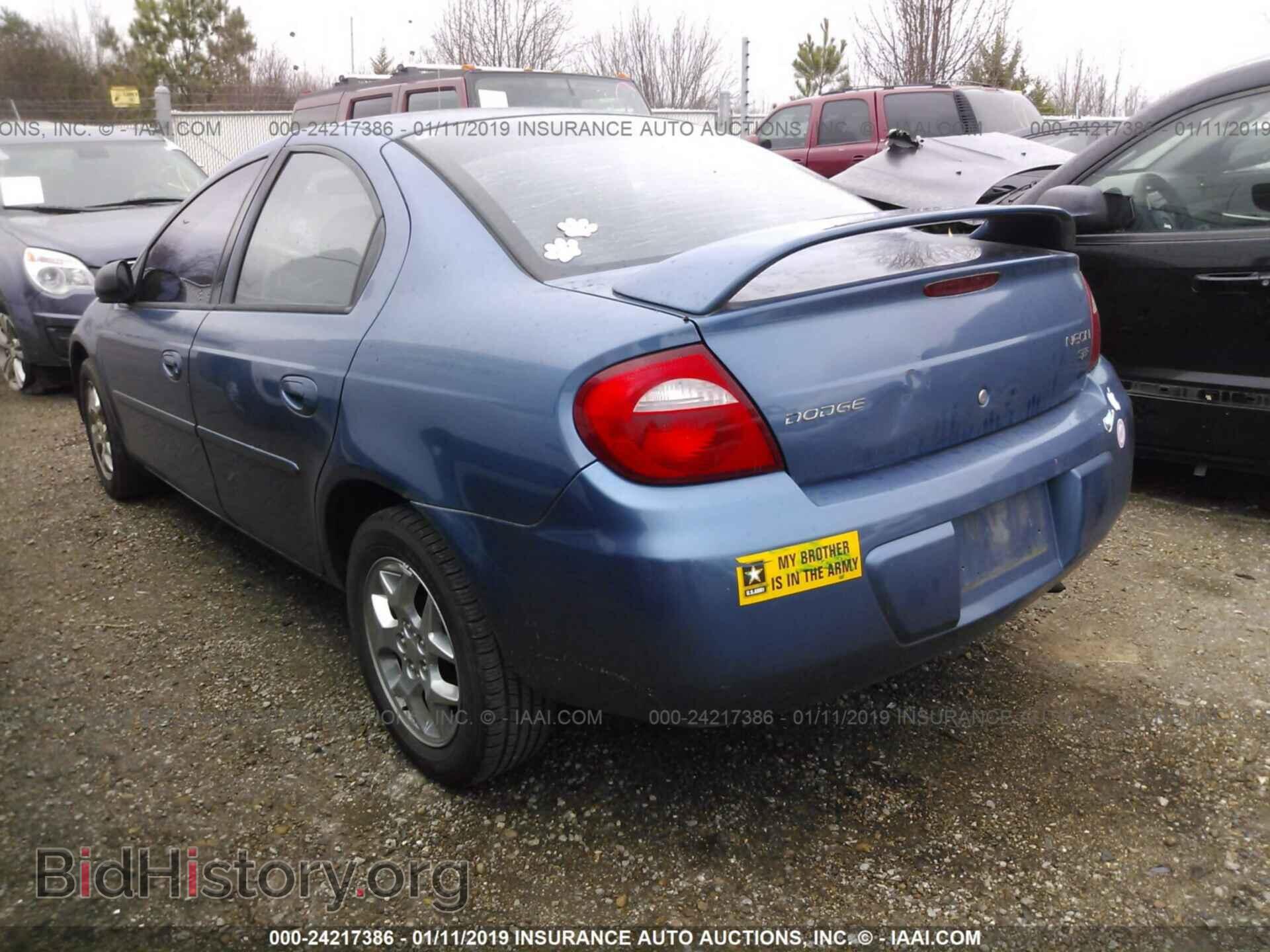 2003 DODGE NEON - VIN: 1B3ES56C13D140474 - Фото 3