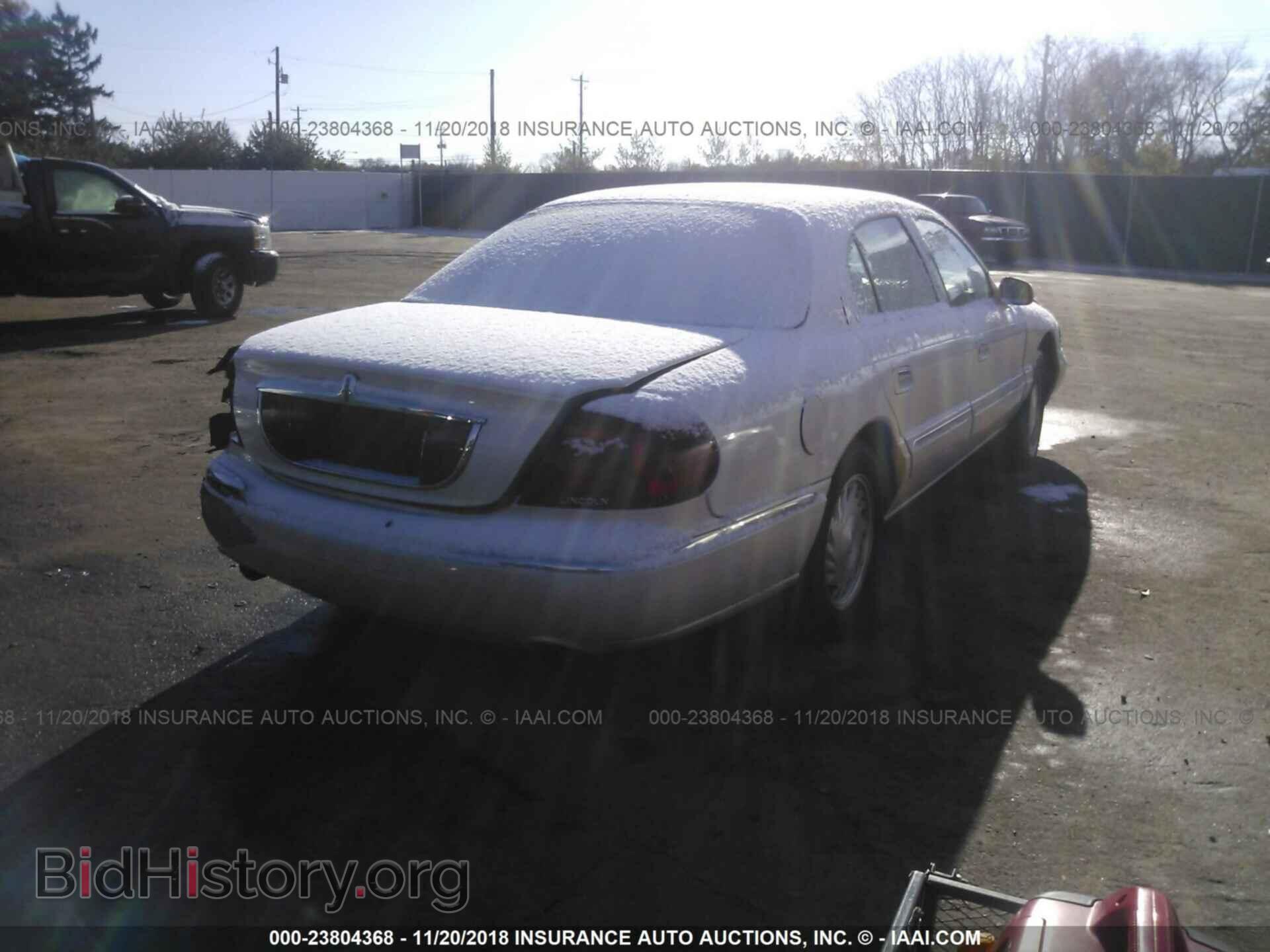 1998 LINCOLN CONTINENTAL - VIN: 1LNFM97V2WY740577 - Фото 4