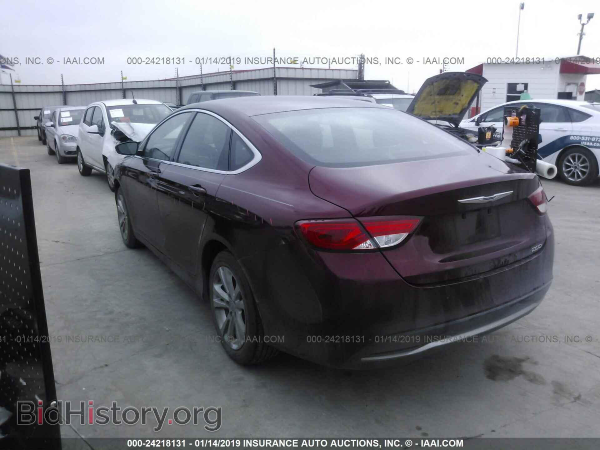 2016 CHRYSLER 200 - VIN: 1C3CCCAB6GN172752 - Фото 3