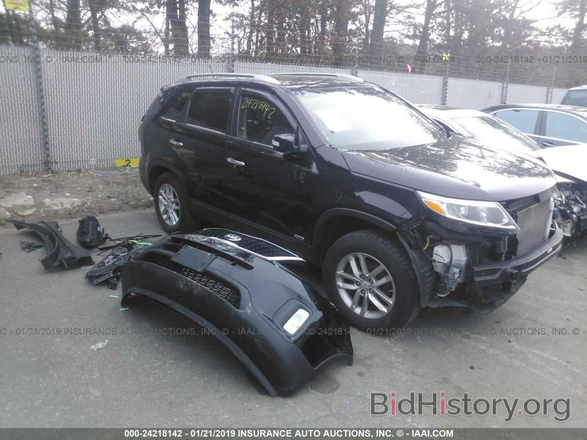 Photo 5XYKTDA6XEG445924 - KIA SORENTO 2014