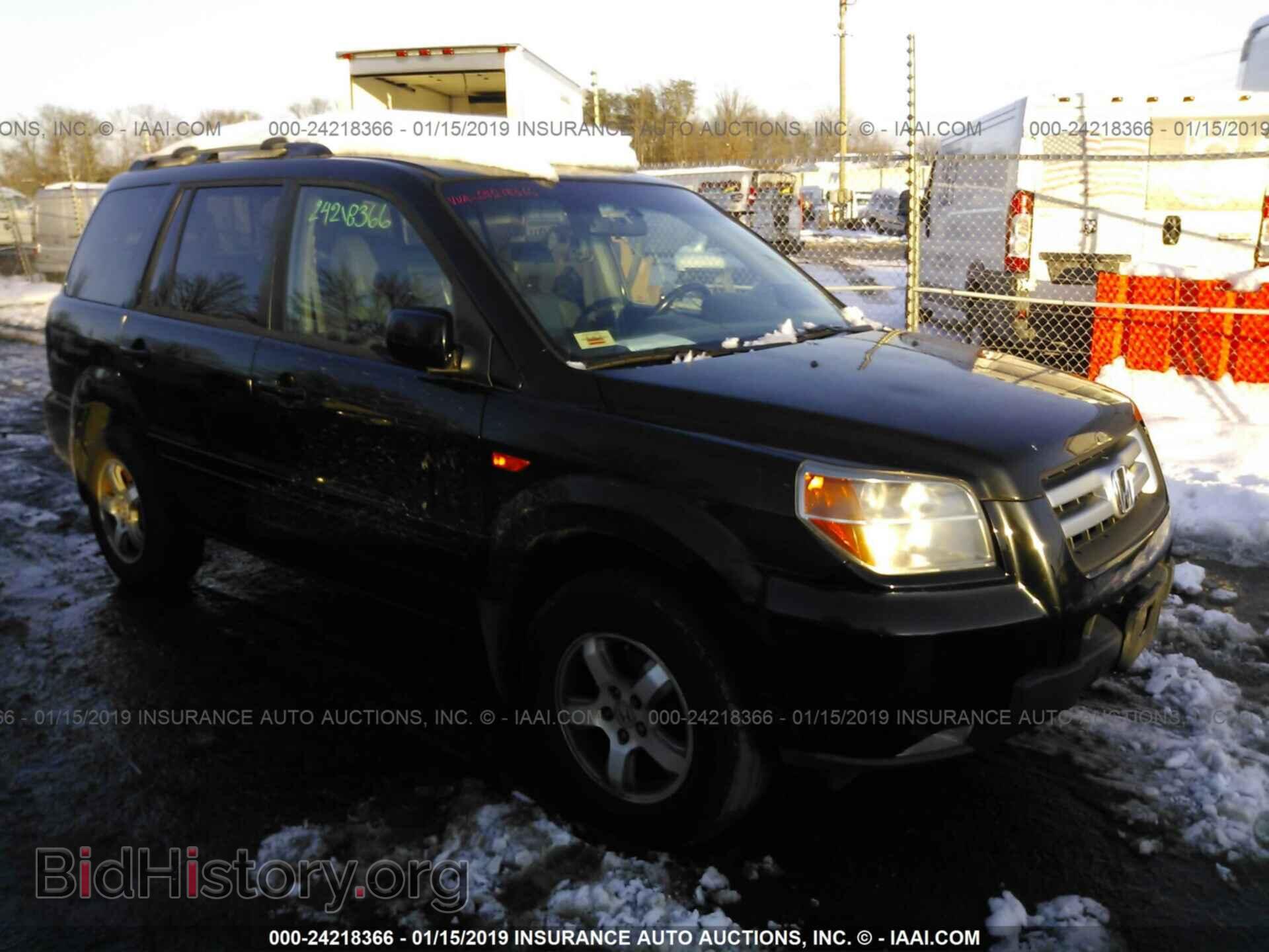 Фотография 5FNYF28737B007826 - HONDA PILOT 2007