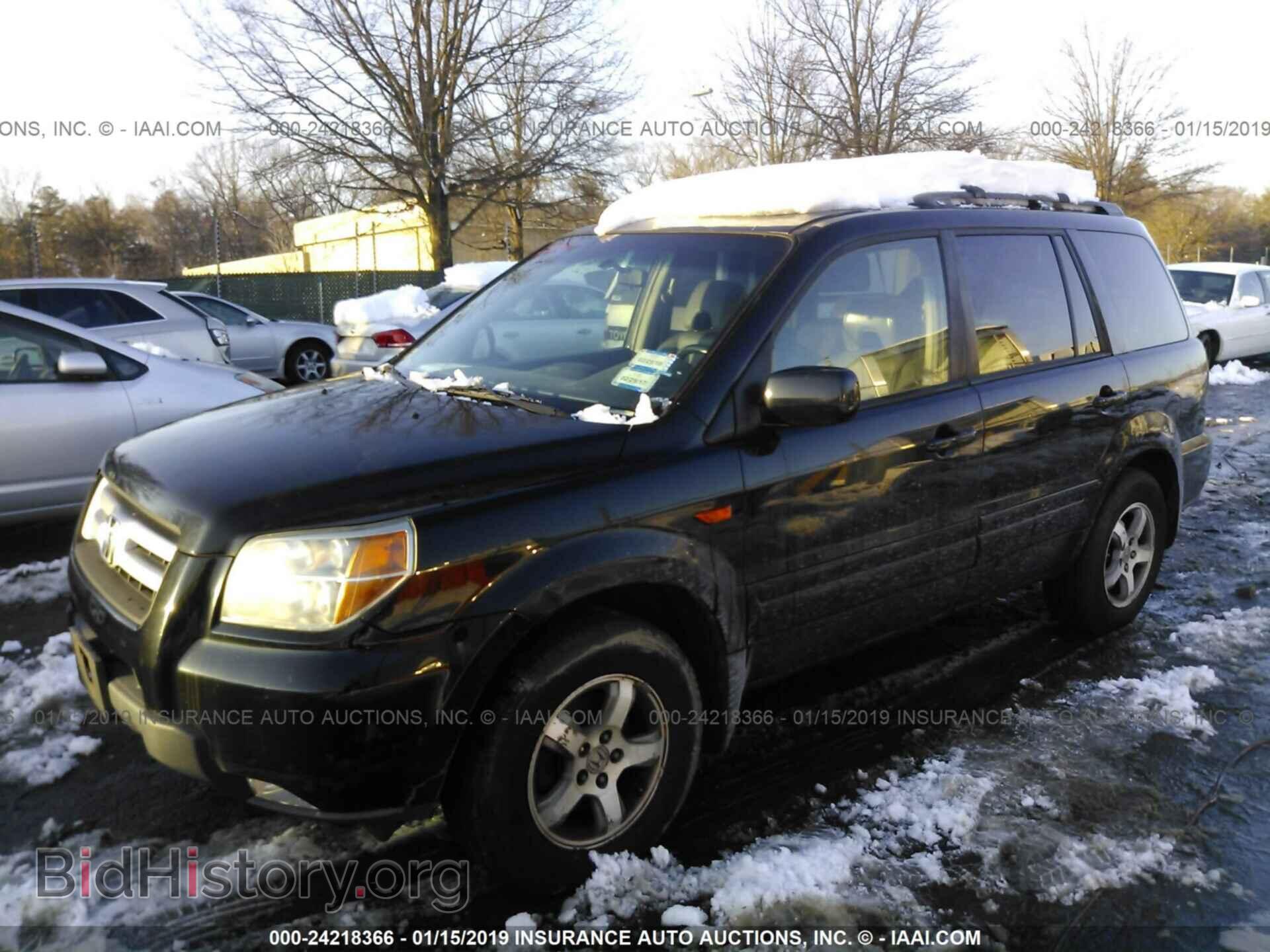 2007 HONDA PILOT - VIN: 5FNYF28737B007826 - Фото 2