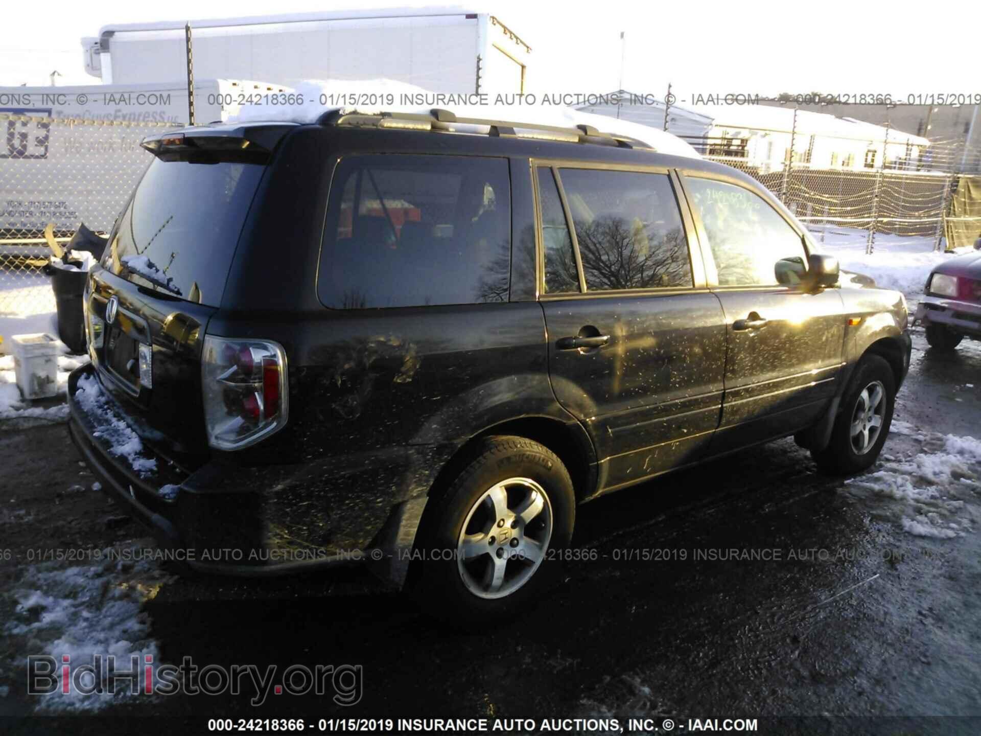 2007 HONDA PILOT - VIN: 5FNYF28737B007826 - Фото 4