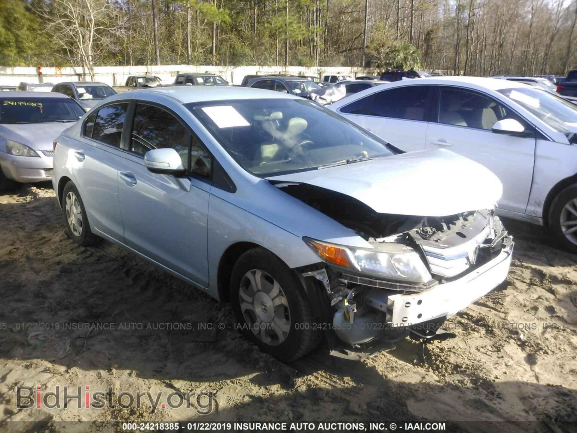Photo JHMFB4F23CS009416 - HONDA CIVIC 2012
