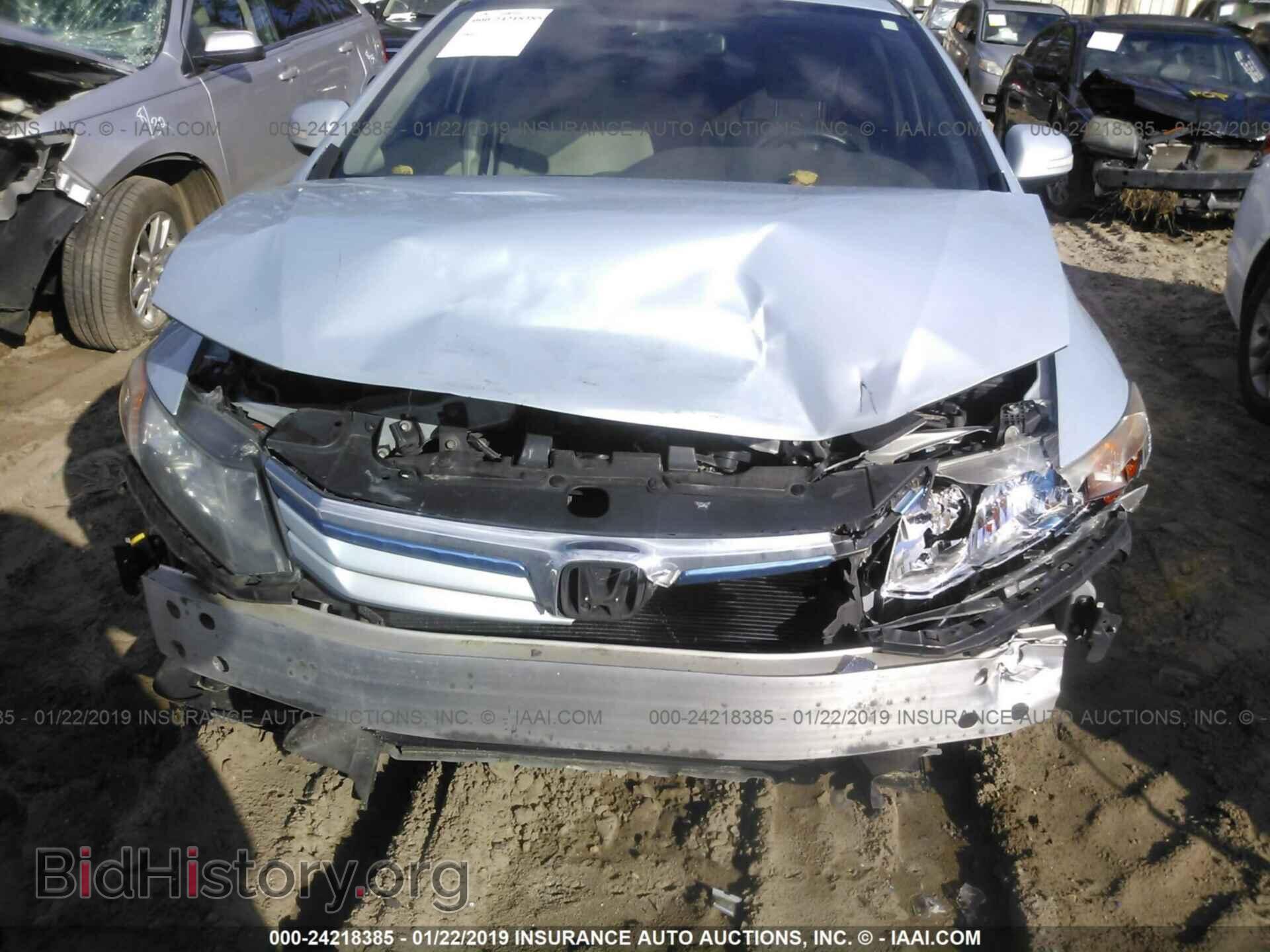 2012 HONDA CIVIC - VIN: JHMFB4F23CS009416 - Фото 6