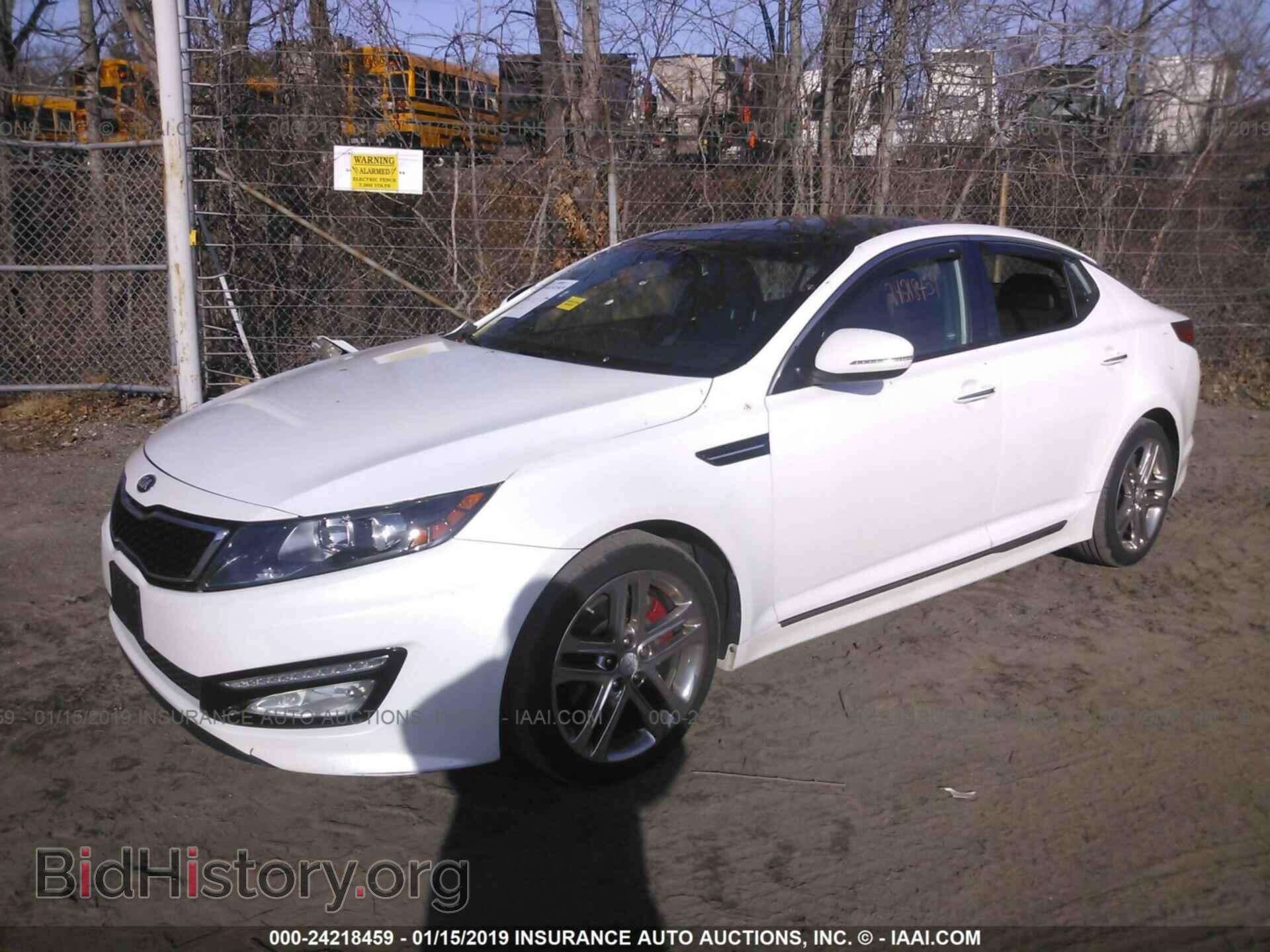 2013 KIA OPTIMA - VIN: 5XXGR4A63DG235723 - Фото 2