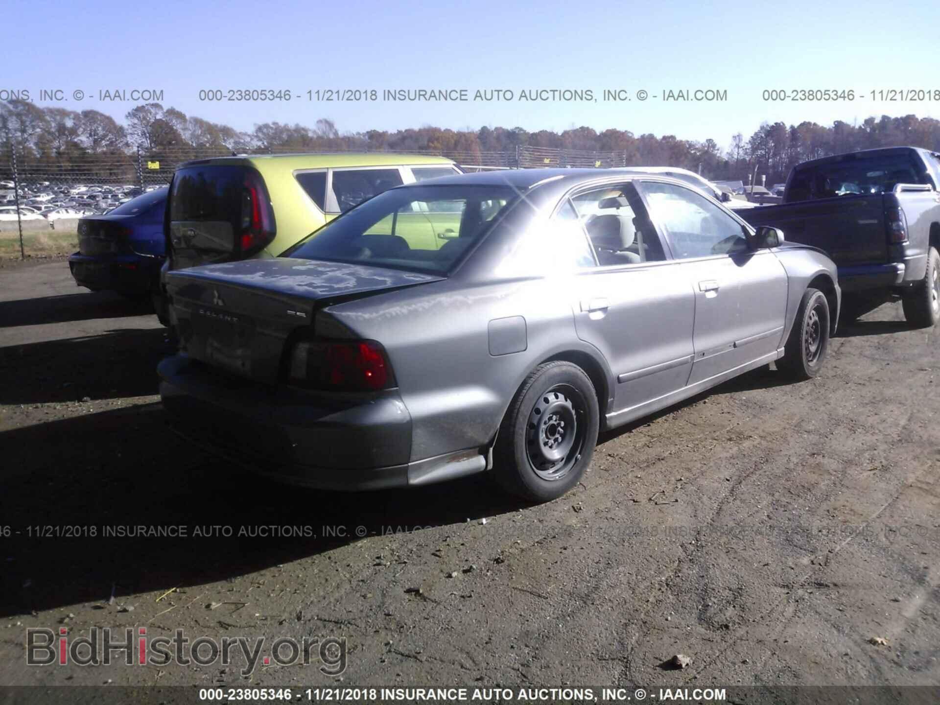 2002 MITSUBISHI GALANT - VIN: 4A3AA46G62E100443 - Фото 4