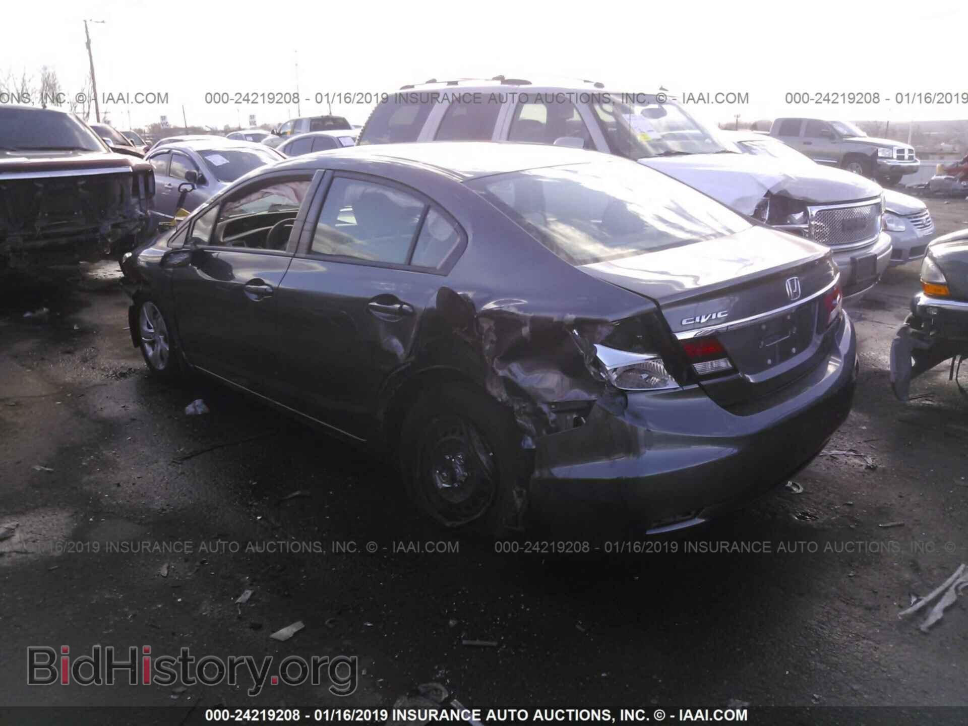 2013 HONDA CIVIC - VIN: 19XFB2F53DE018511 - Фото 3
