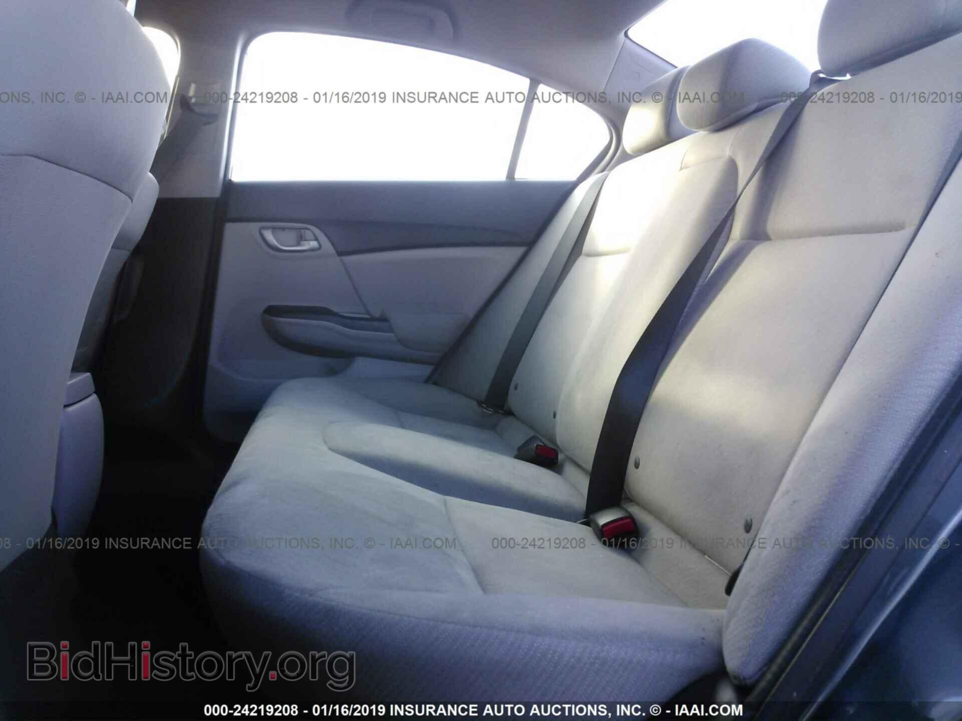 2013 HONDA CIVIC - VIN: 19XFB2F53DE018511 - Фото 8