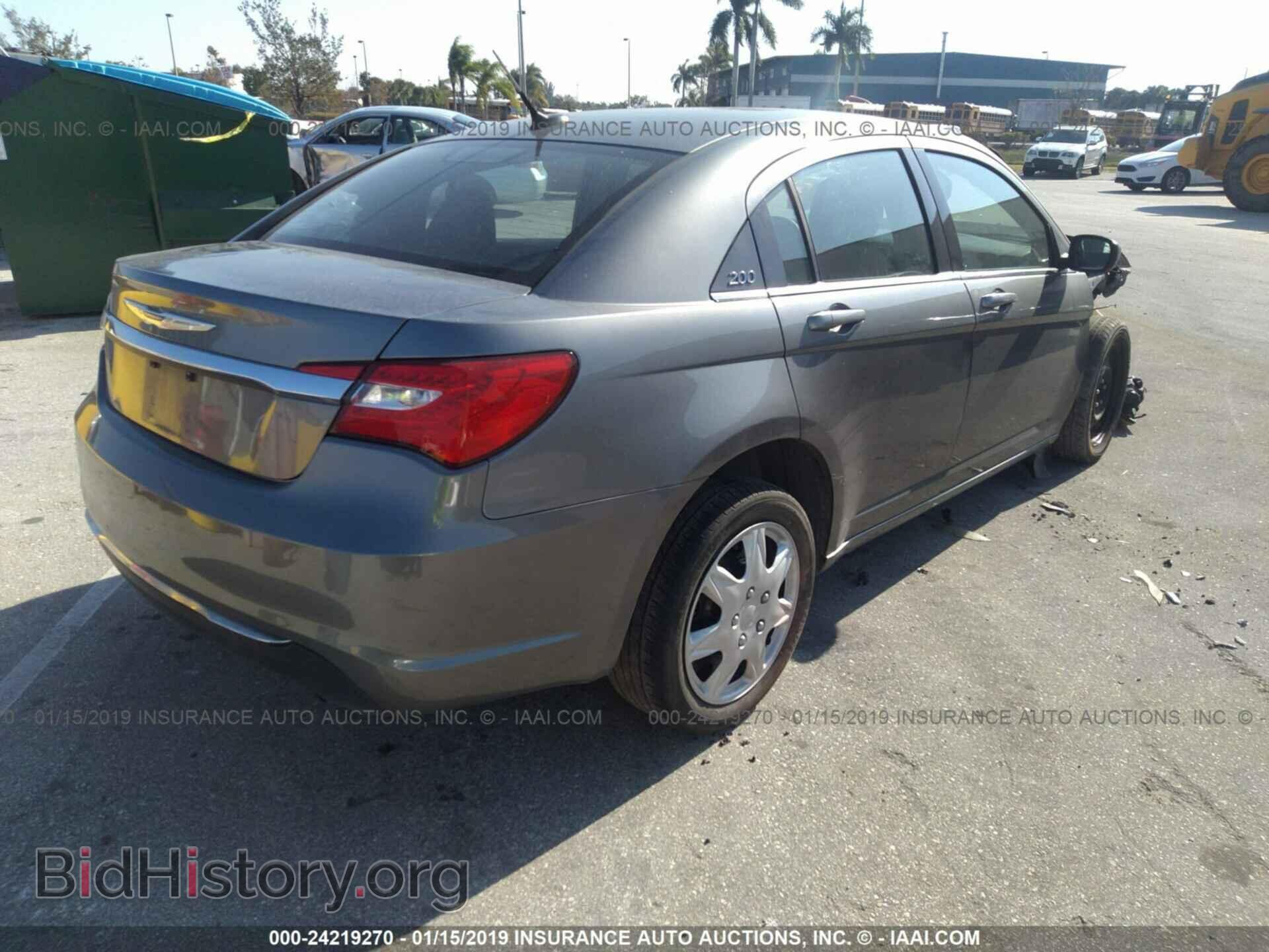 2012 CHRYSLER 200 - VIN: 1C3CCBAB4CN330686 - Фото 4