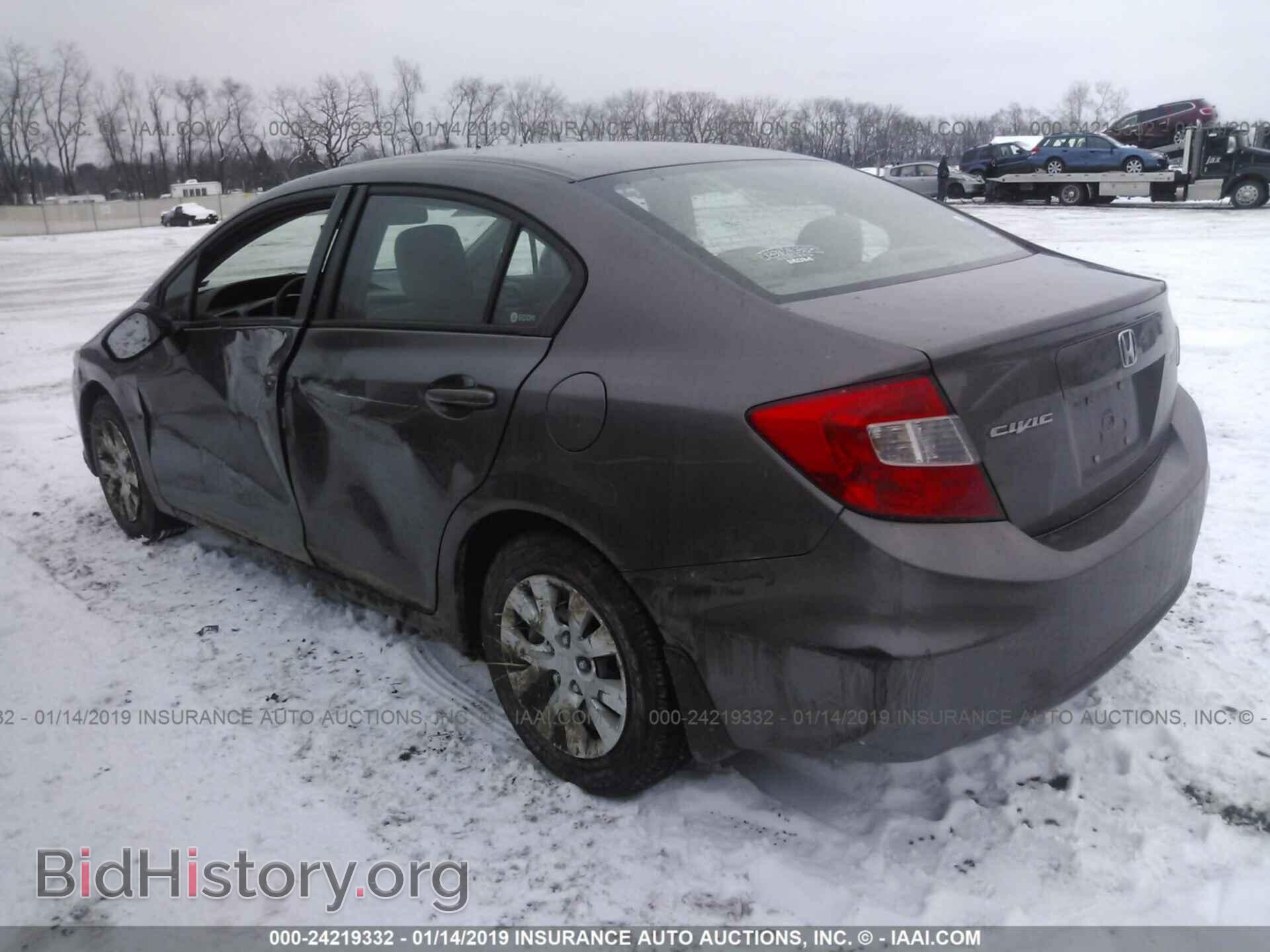 2012 HONDA CIVIC - VIN: 19XFB2F52CE316062 - Photo 3