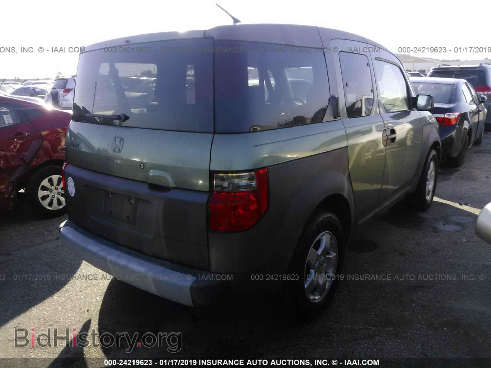 2004 HONDA ELEMENT - VIN: 5J6YH18554L001337 - Фото 4