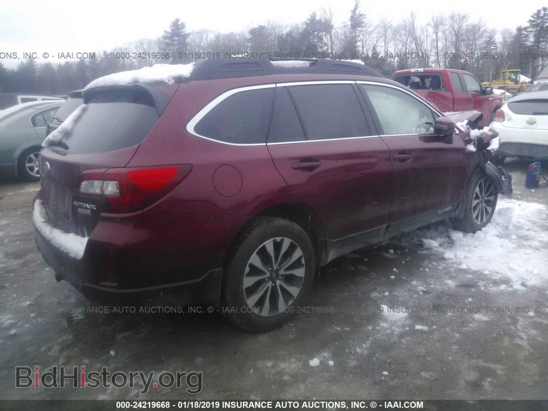 2016 SUBARU OUTBACK - VIN: 4S4BSANC1G3238522 - Фото 4
