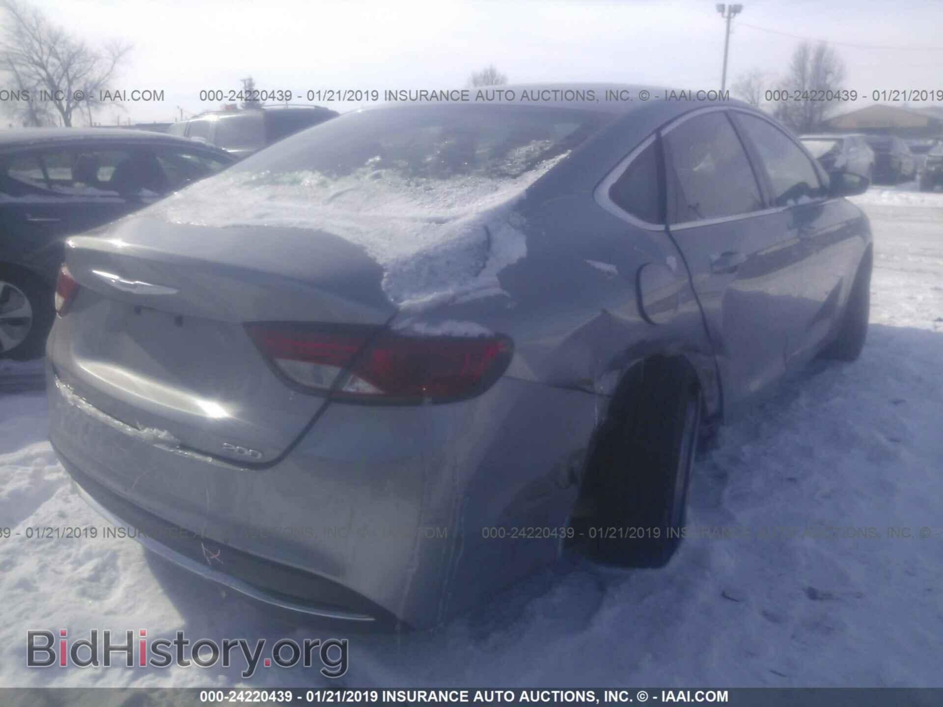 2016 CHRYSLER 200 - VIN: 1C3CCCAB6GN176154 - Фото 4