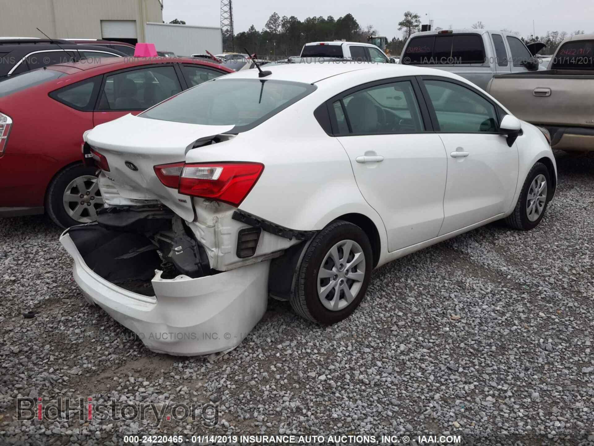 2017 KIA RIO - VIN: KNADM4A31H6050160 - Фото 4