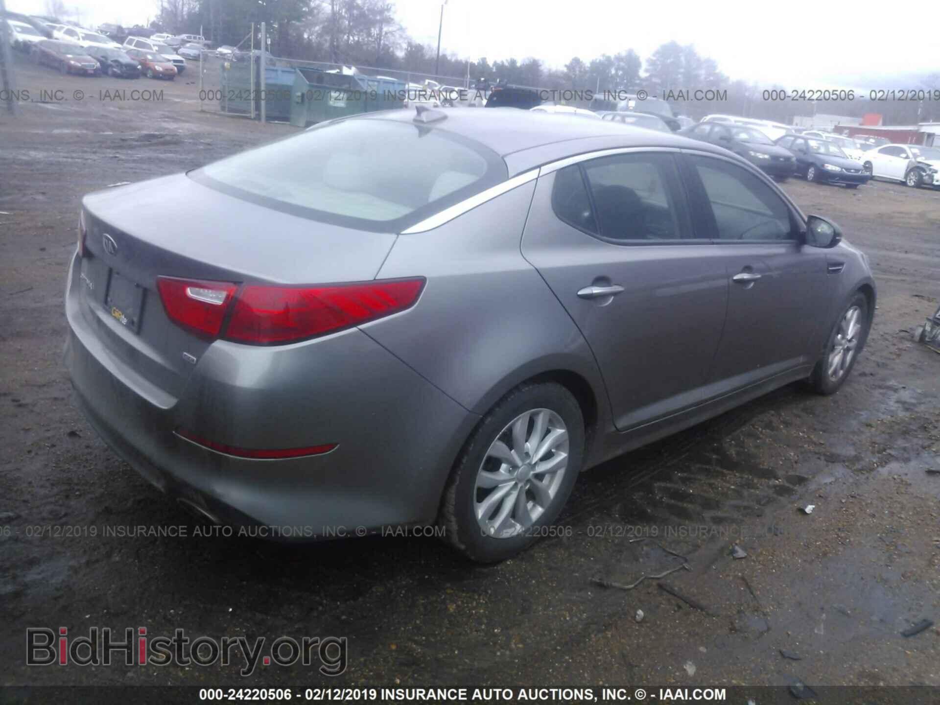 2015 KIA OPTIMA - VIN: 5XXGM4A7XFG399237 - Фото 4