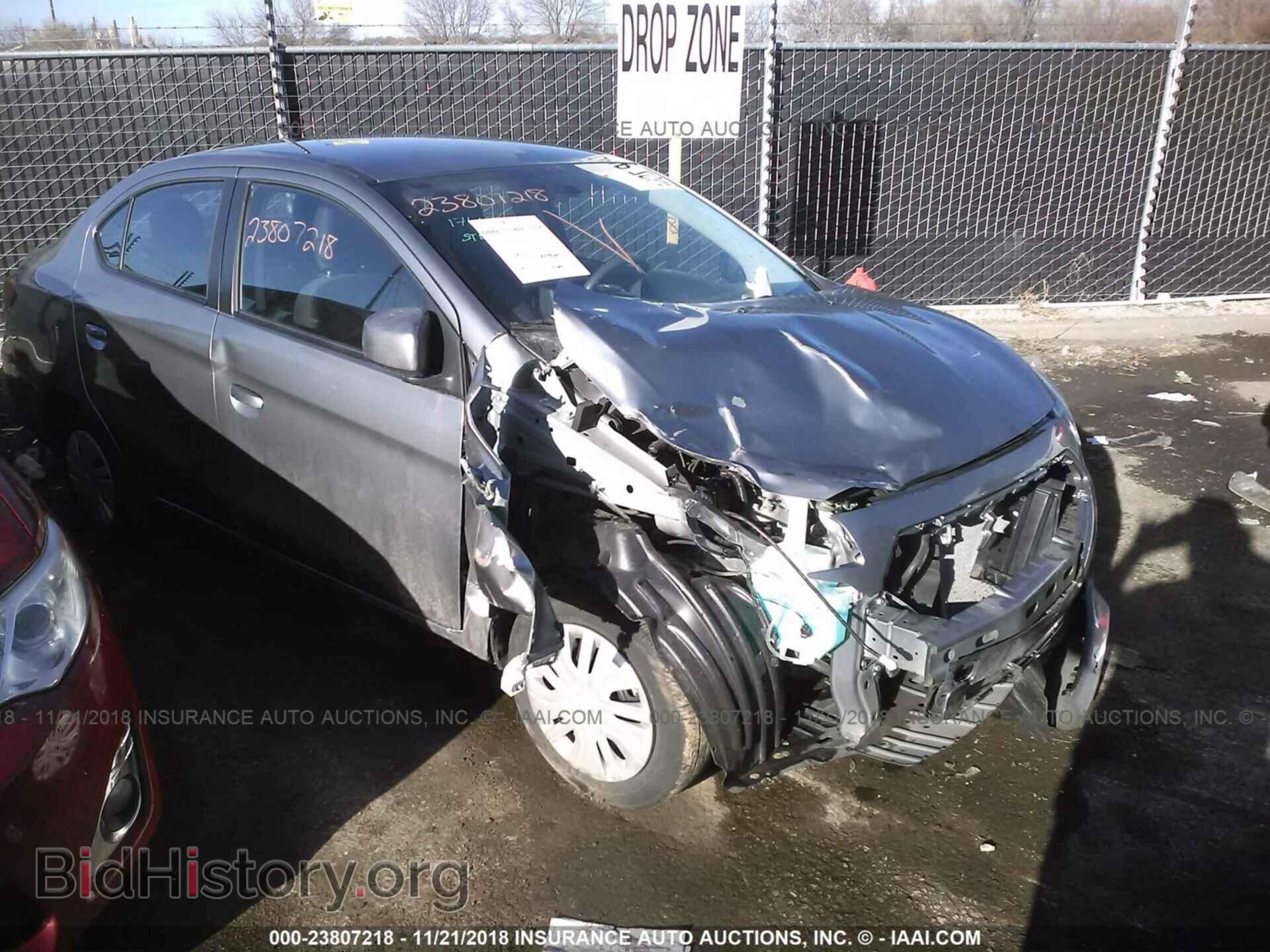 Photo ML32F3FJ5HHF11599 - MITSUBISHI MIRAGE 2017