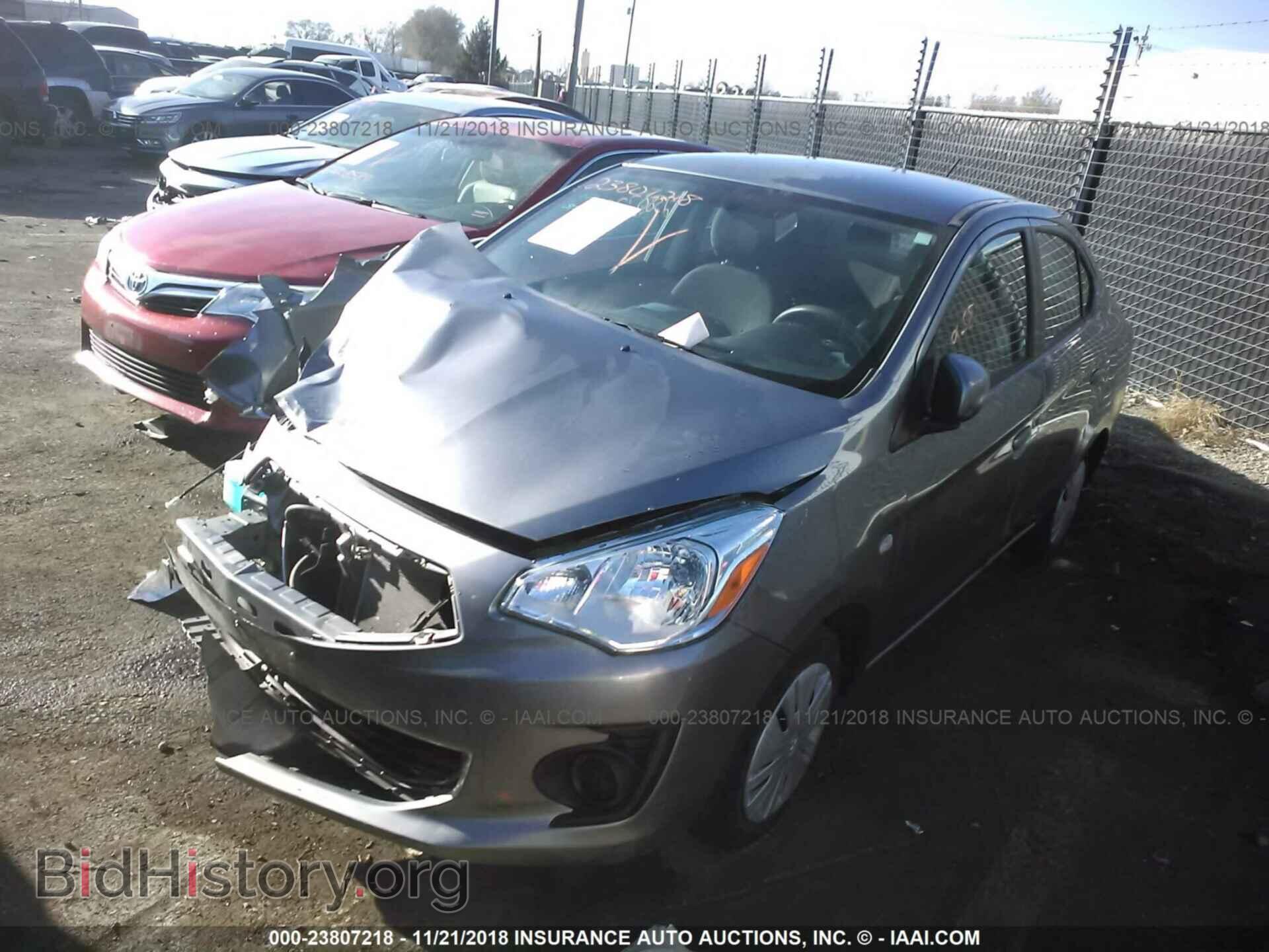 2017 MITSUBISHI MIRAGE - VIN: ML32F3FJ5HHF11599 - Фото 2