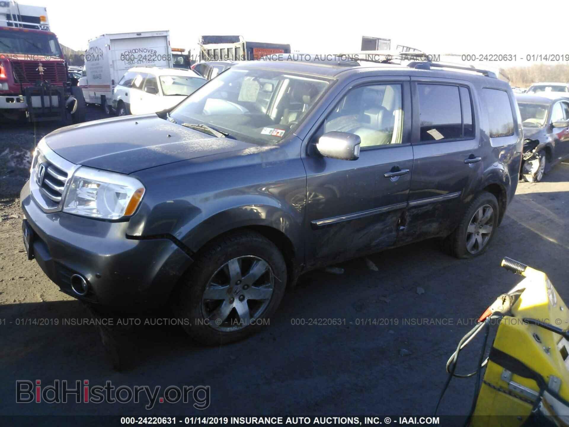 2014 HONDA PILOT - VIN: 5FNYF4H95EB003738 - Фото 2