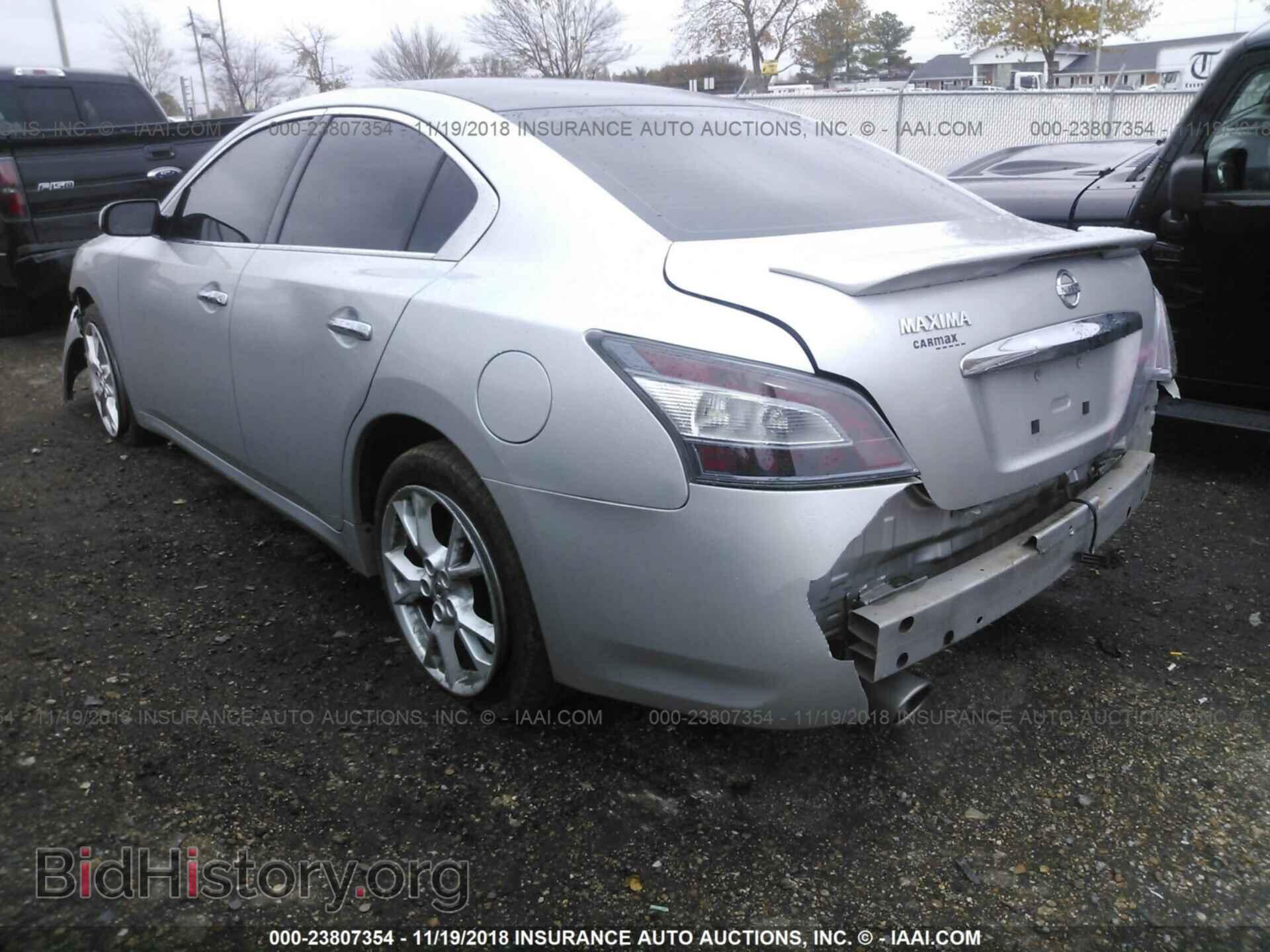 2012 NISSAN MAXIMA - VIN: 1N4AA5AP1CC851727 - Фото 3