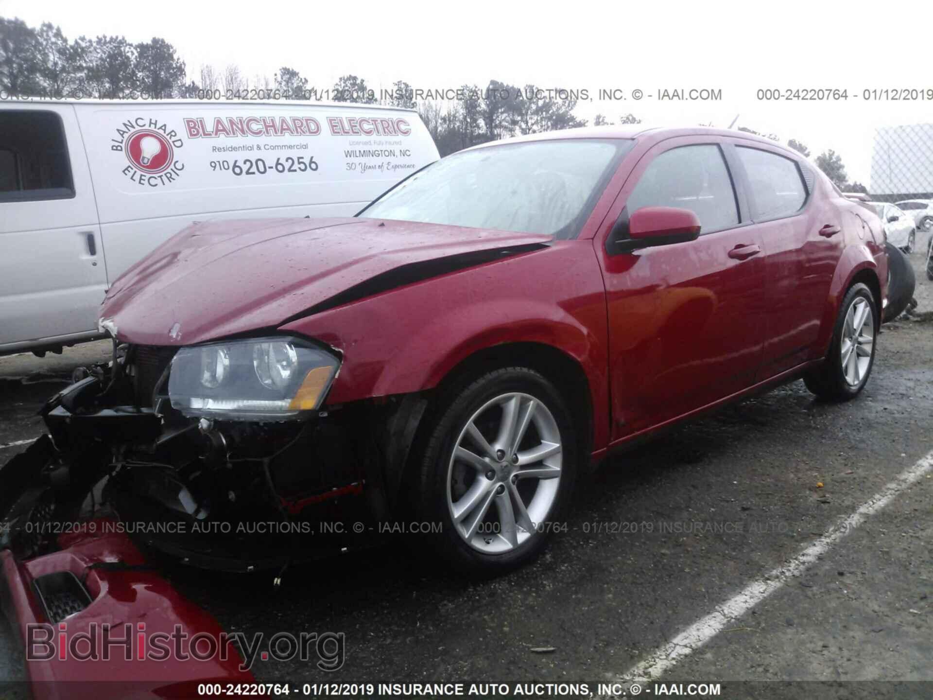 2013 DODGE AVENGER - VIN: 1C3CDZCB4DN634184 - Фото 2
