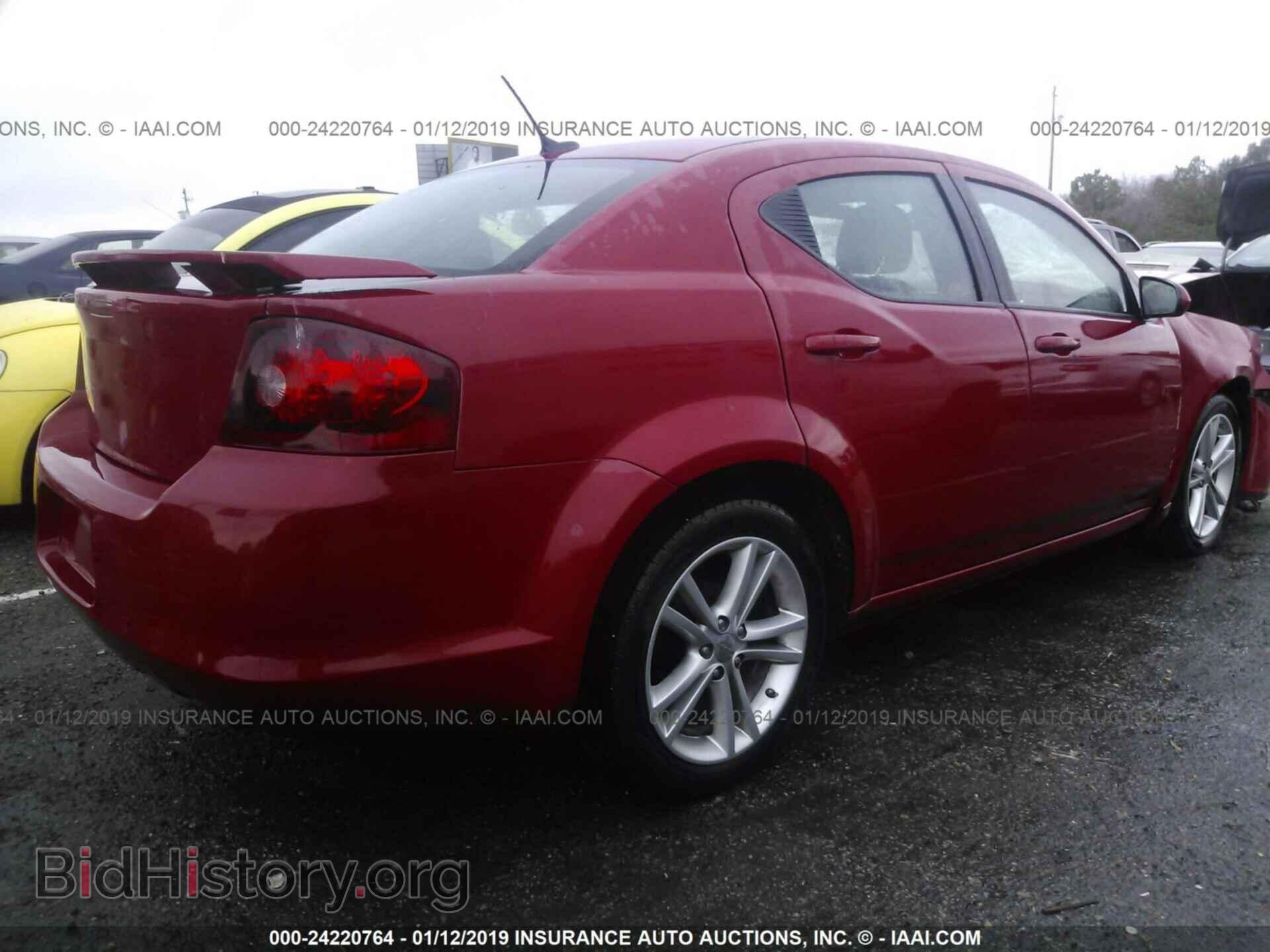 2013 DODGE AVENGER - VIN: 1C3CDZCB4DN634184 - Фото 4