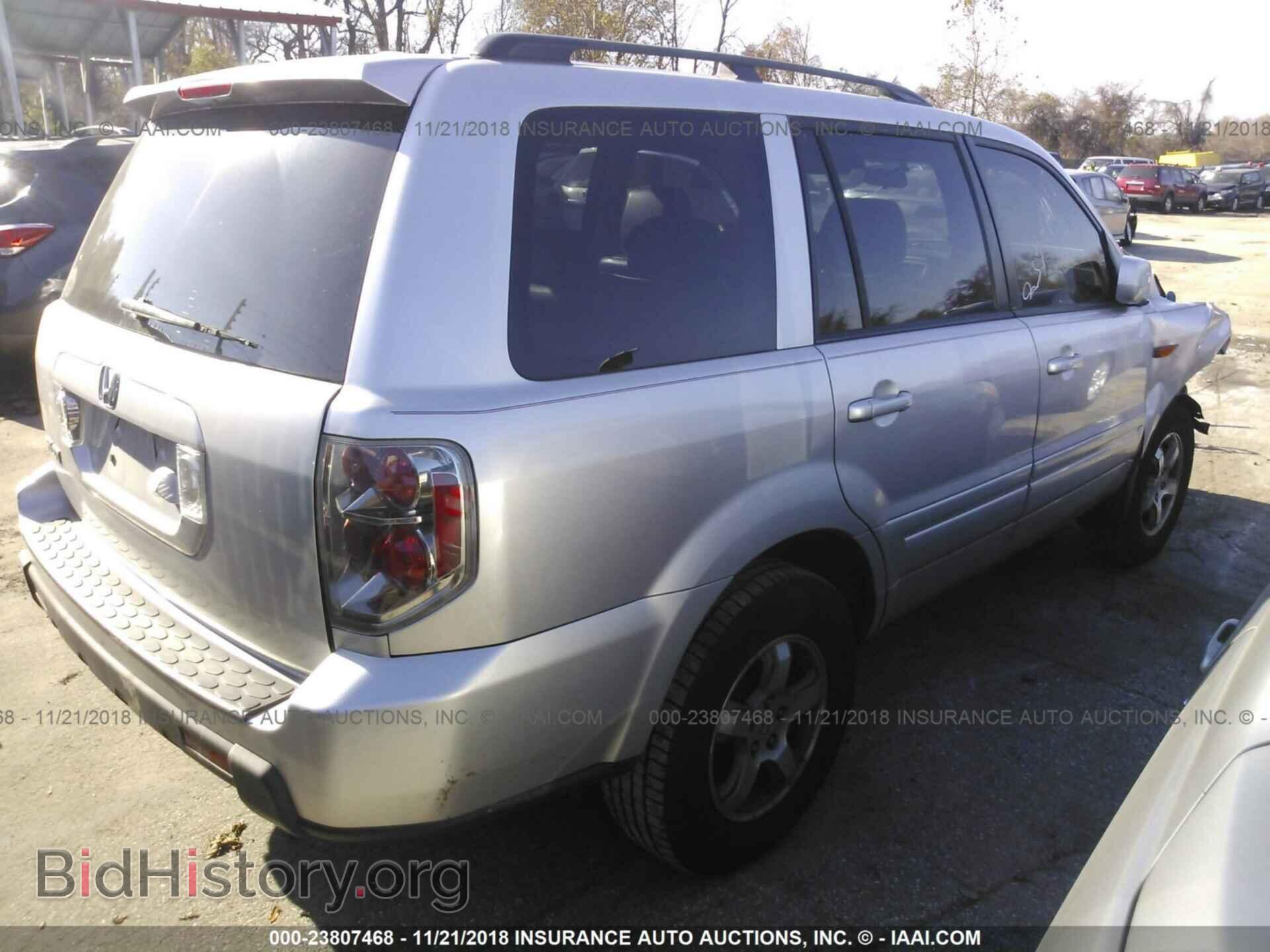 2007 HONDA PILOT - VIN: 5FNYF28777B034477 - Фото 4