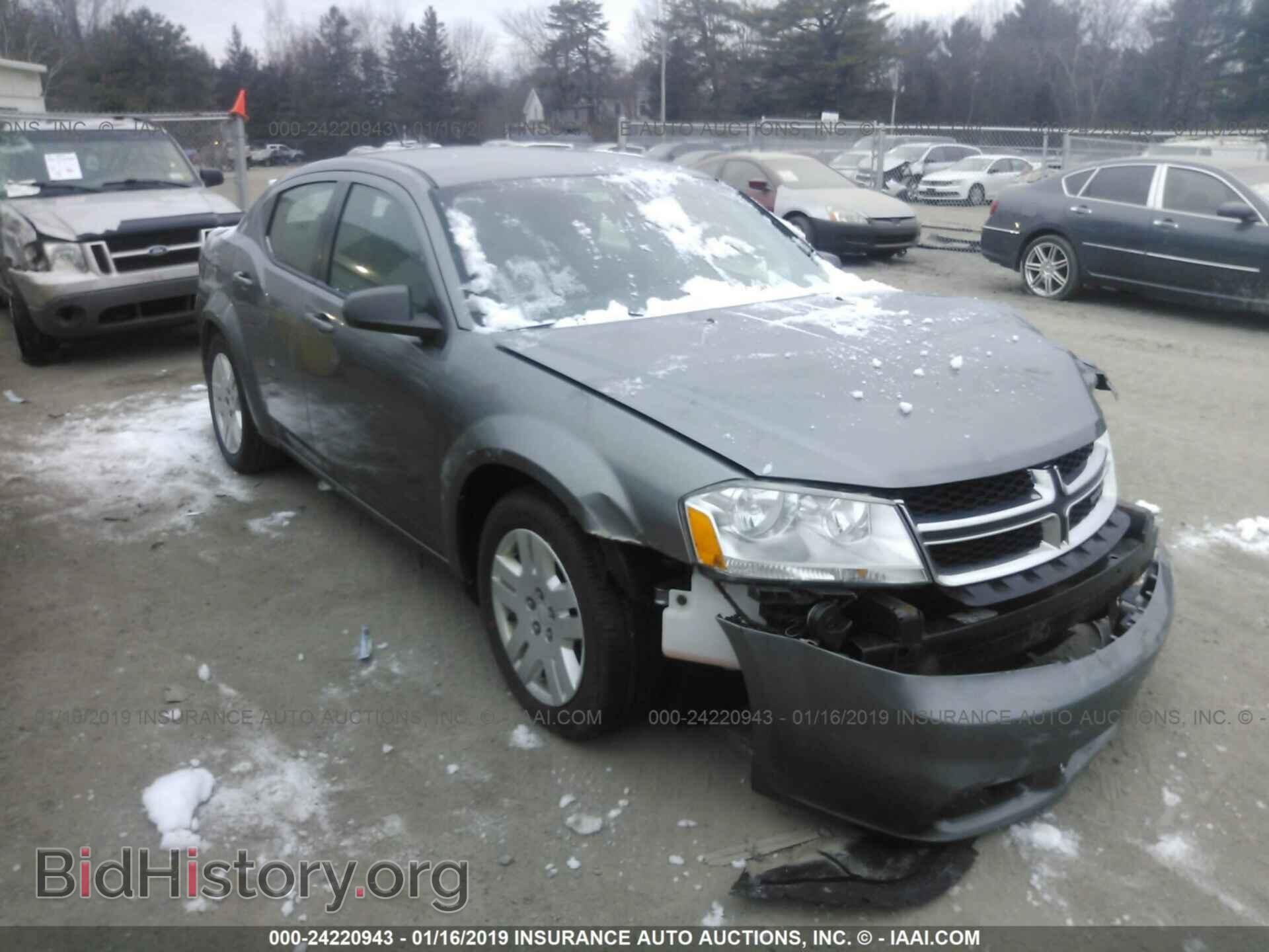 Photo 1C3CDZABXCN114928 - DODGE AVENGER 2012