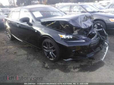 2015 Lexus IS, черный — VIN JTHCF1D24F5017889, IAAI