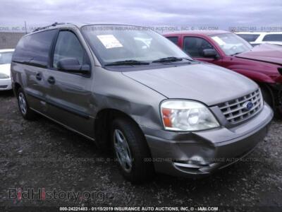 2004 Ford FREESTAR, tan — VIN 2FMDA51694BA48935, IAAI