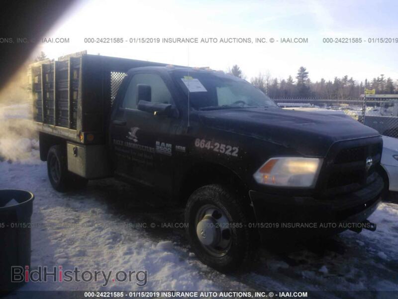 2014 RAM 3500 (VIN 3C7WRTAJ2EG330186) — фото 1 из 10, IAAI, повреждение: левый бок