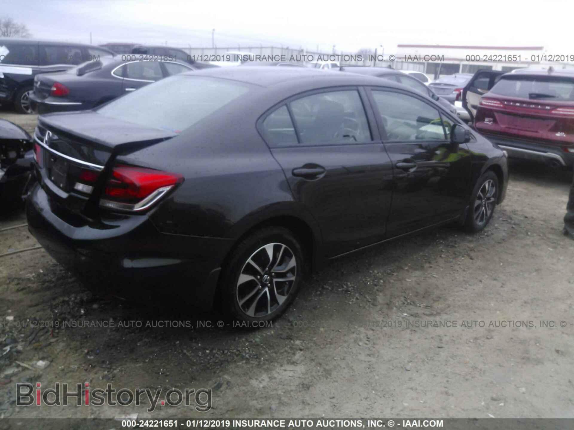 2013 HONDA CIVIC - VIN: 19XFB2F89DE246300 - Фото 4