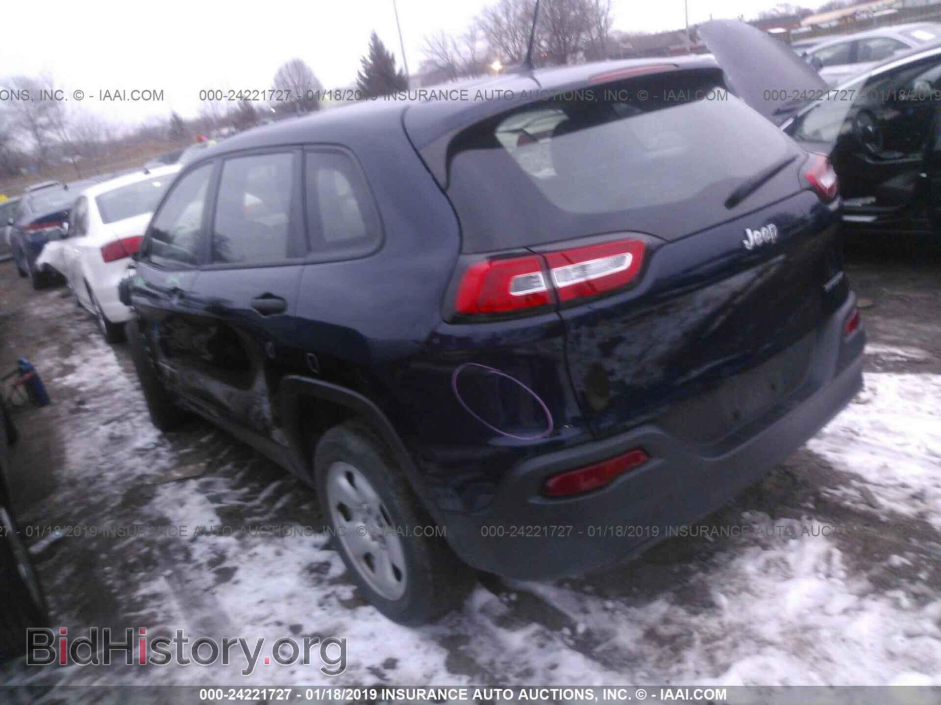 2015 JEEP CHEROKEE - VIN: 1C4PJLAB9FW637911 - Photo 3