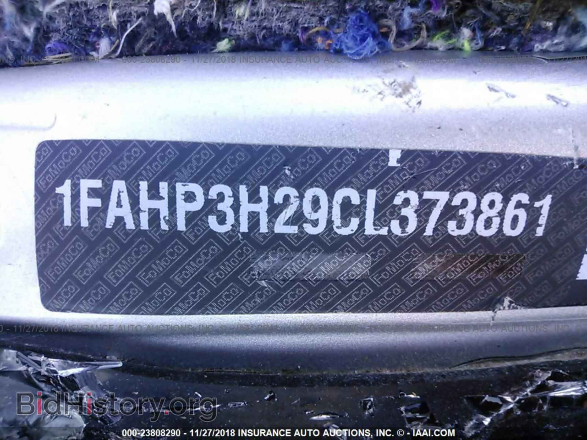 2012 FORD FOCUS - VIN: 1FAHP3H29CL373861 - Фото 9