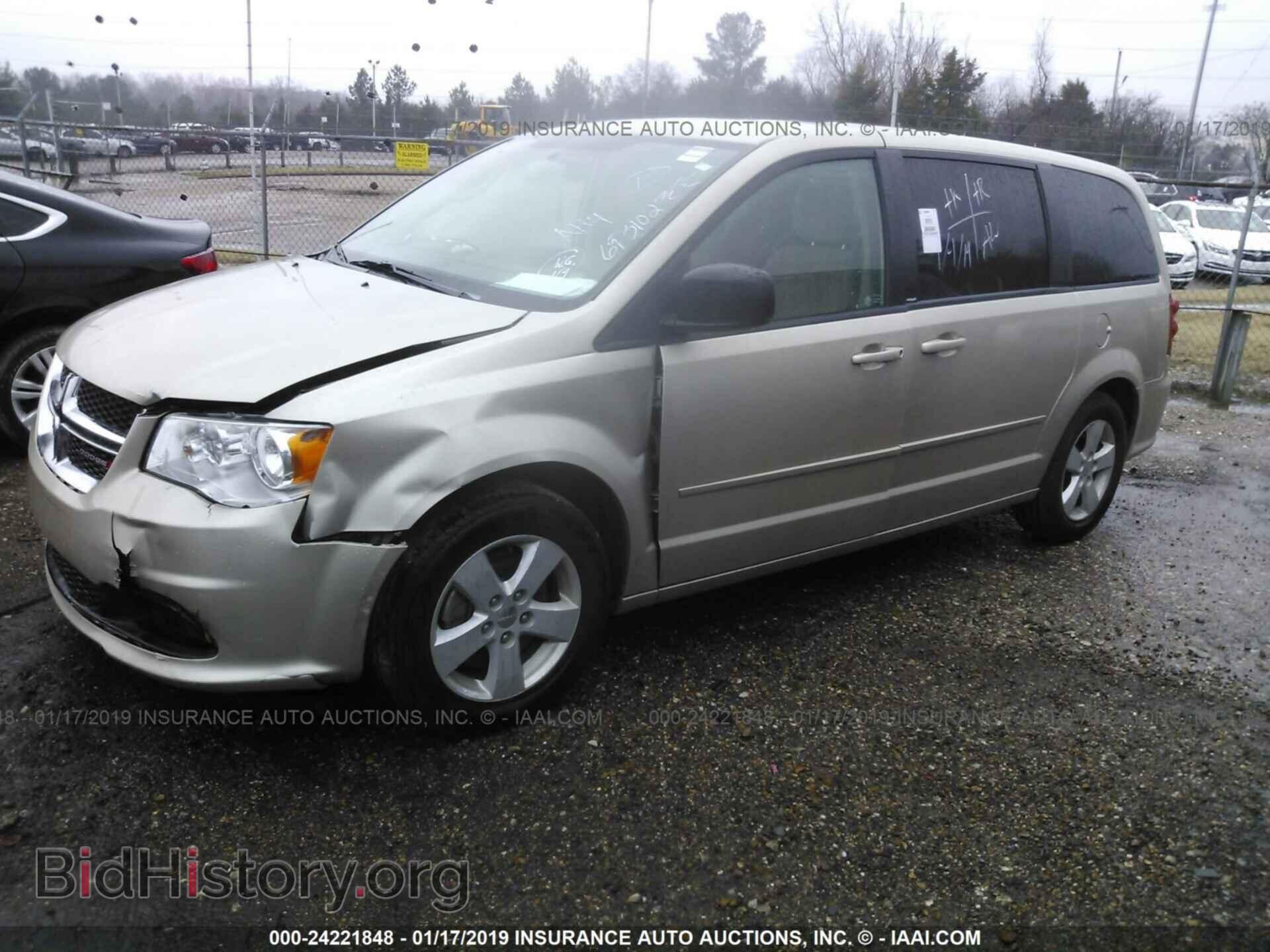 2013 DODGE GRAND CARAVAN - VIN: 2C4RDGBG4DR693102 - Фото 2