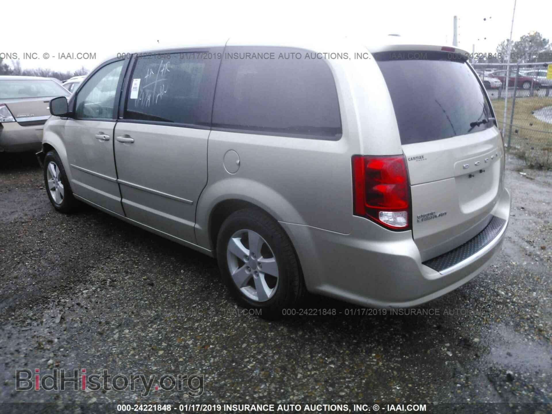 2013 DODGE GRAND CARAVAN - VIN: 2C4RDGBG4DR693102 - Фото 3