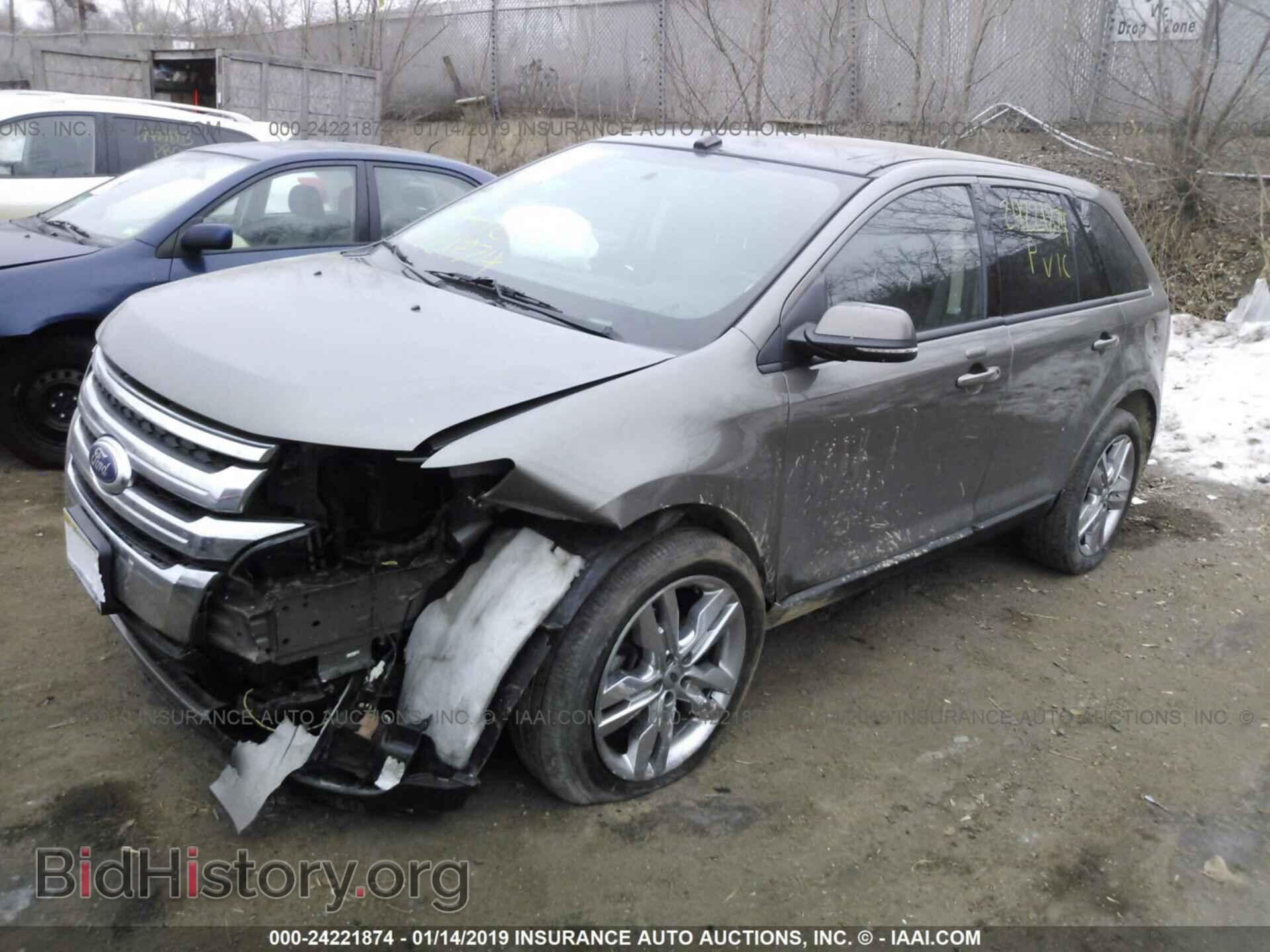 2014 FORD EDGE - VIN: 2FMDK4JC9EBA98104 - Фото 2
