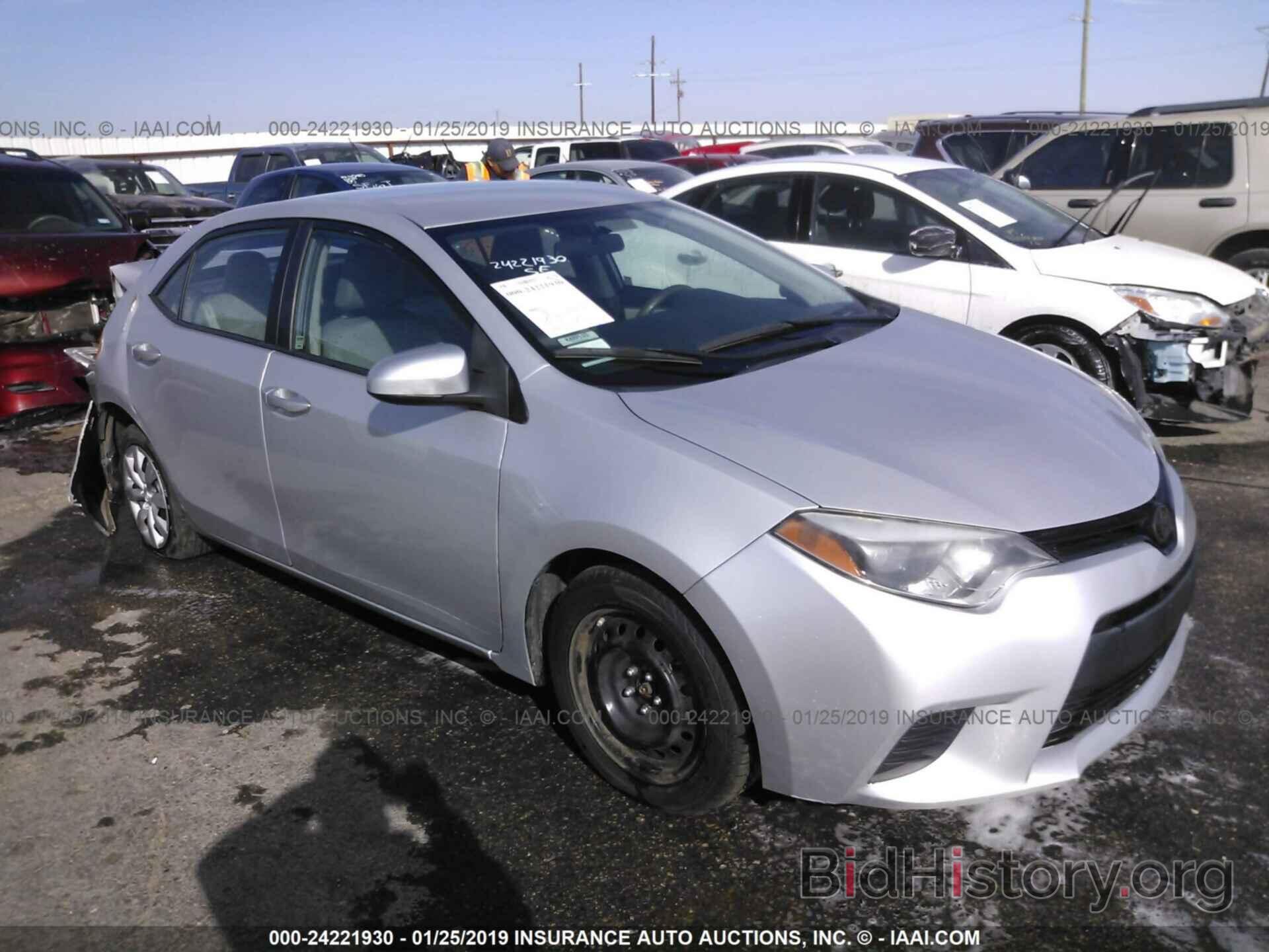 Photo 5YFBURHE8EP150761 - TOYOTA COROLLA 2014