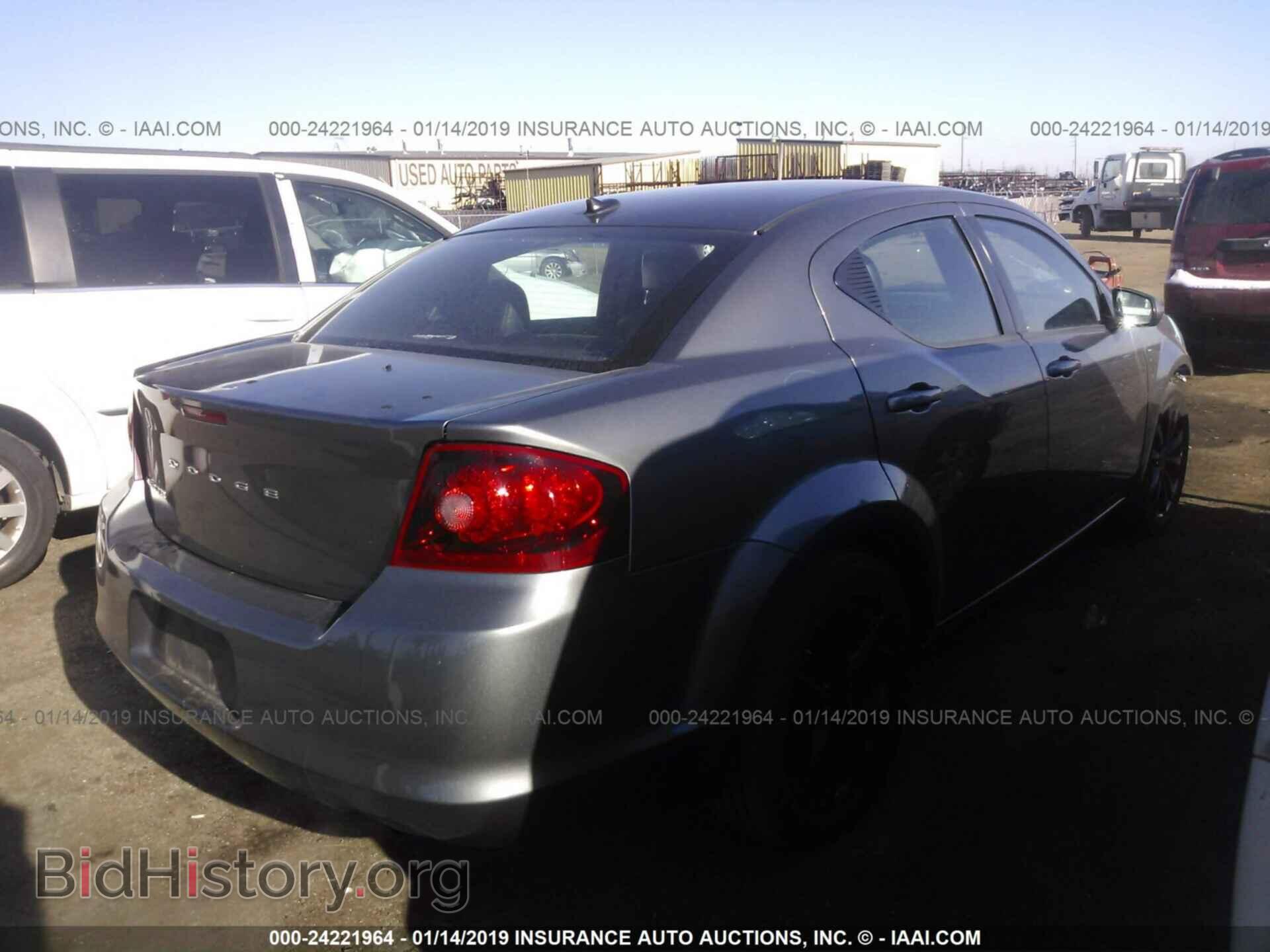2013 DODGE AVENGER - VIN: 1C3CDZCB4DN713550 - Фото 4