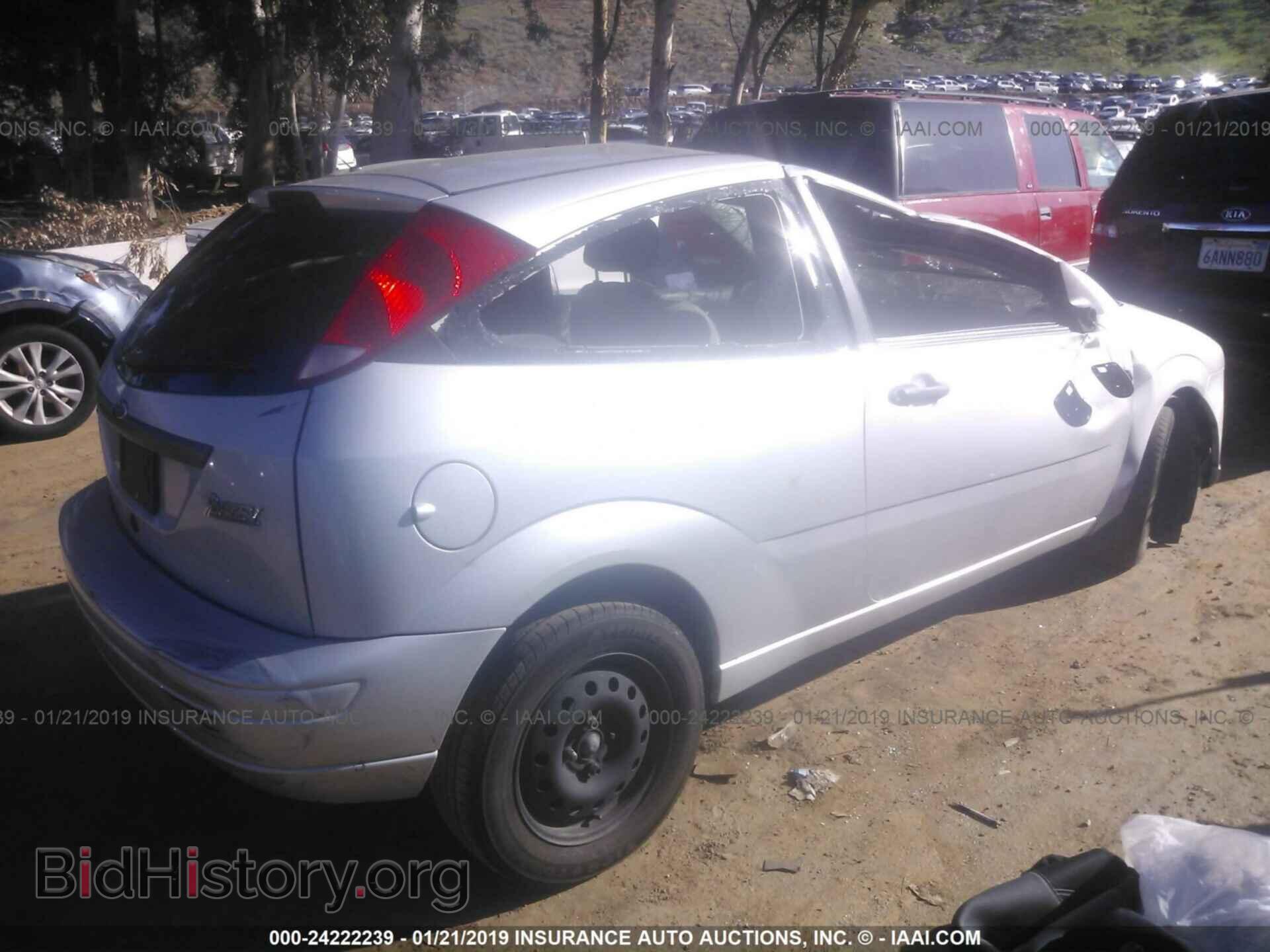 2007 FORD FOCUS - VIN: 1FAFP31N67W156638 - Фото 4