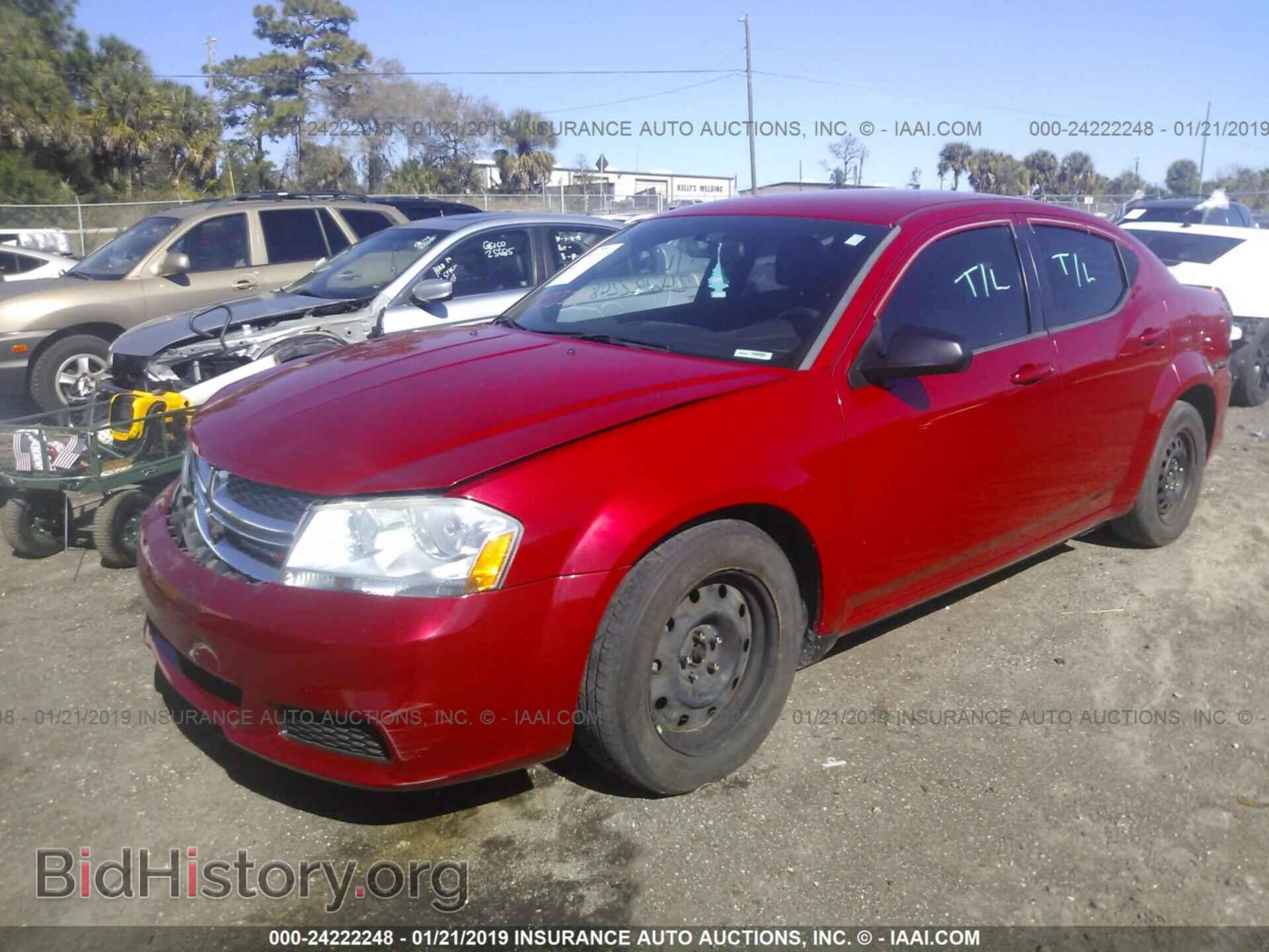 2014 DODGE AVENGER - VIN: 1C3CDZAB6EN161487 - Фото 2