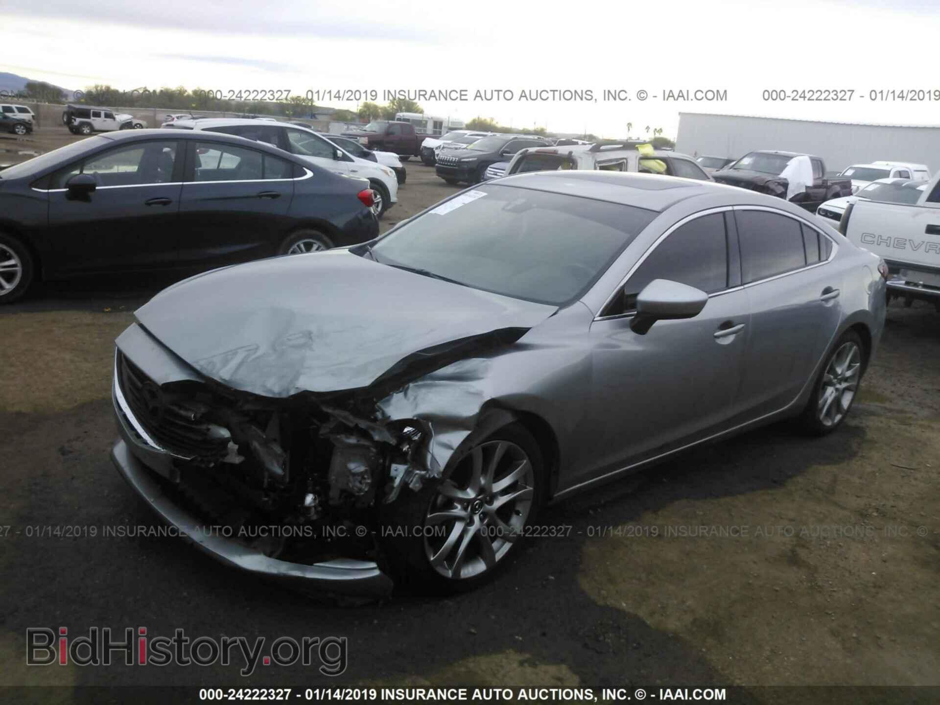 2014 MAZDA 6 - VIN: JM1GJ1W63E1129588 - Фото 2