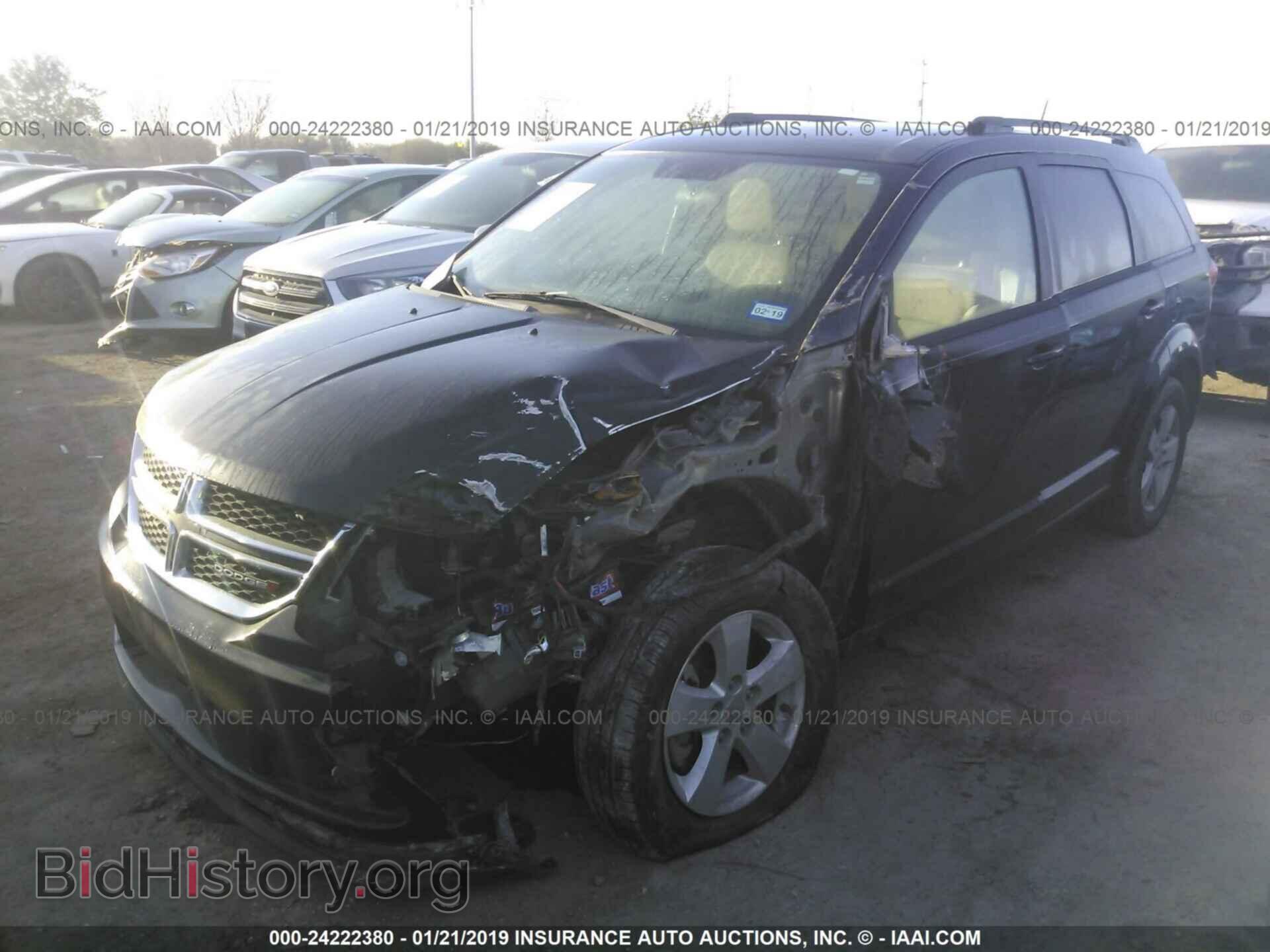 2013 DODGE JOURNEY - VIN: 3C4PDCAB8DT532030 - Фото 2