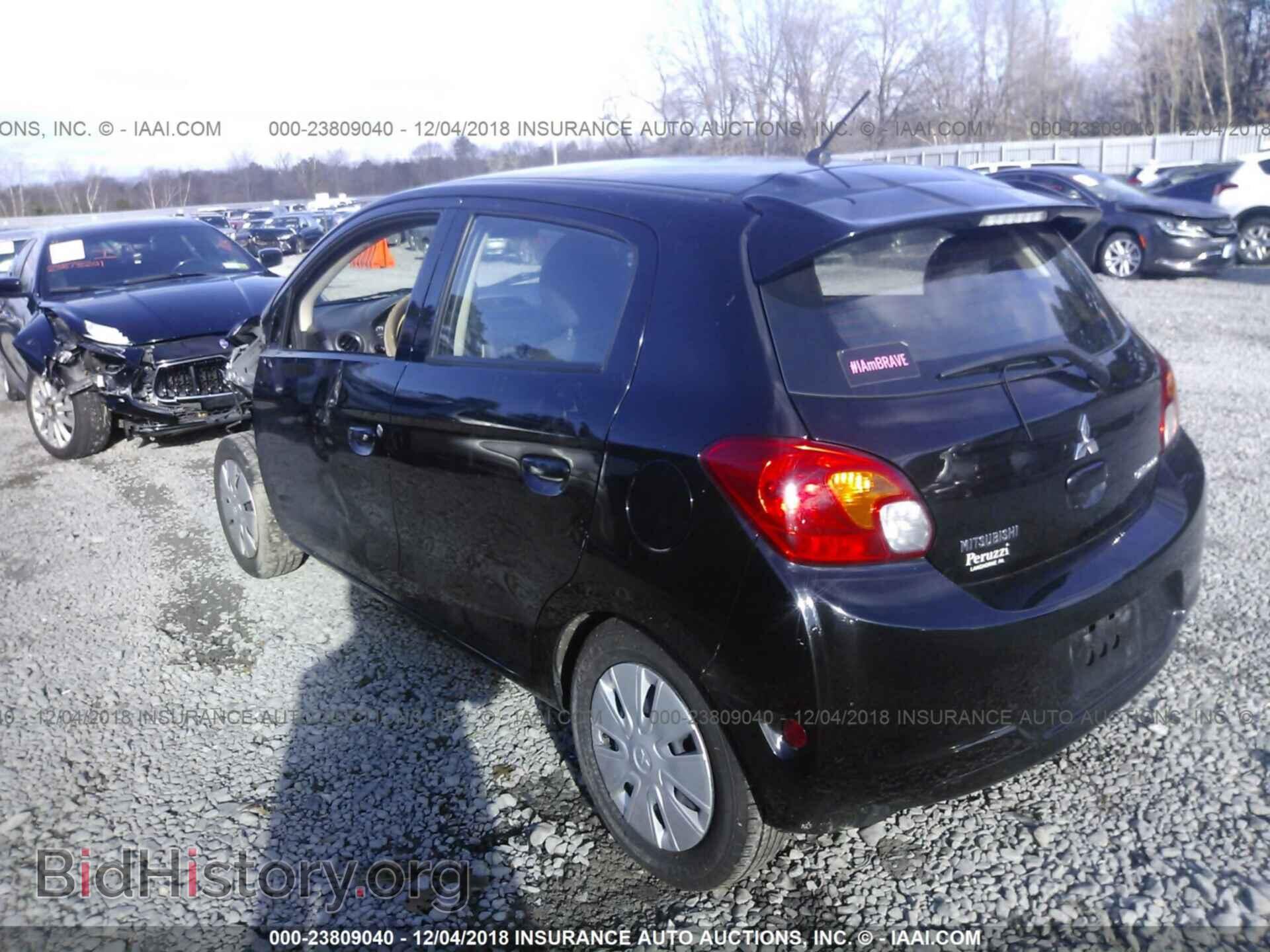 2015 MITSUBISHI MIRAGE - VIN: ML32A3HJ6FH031402 - Фото 3