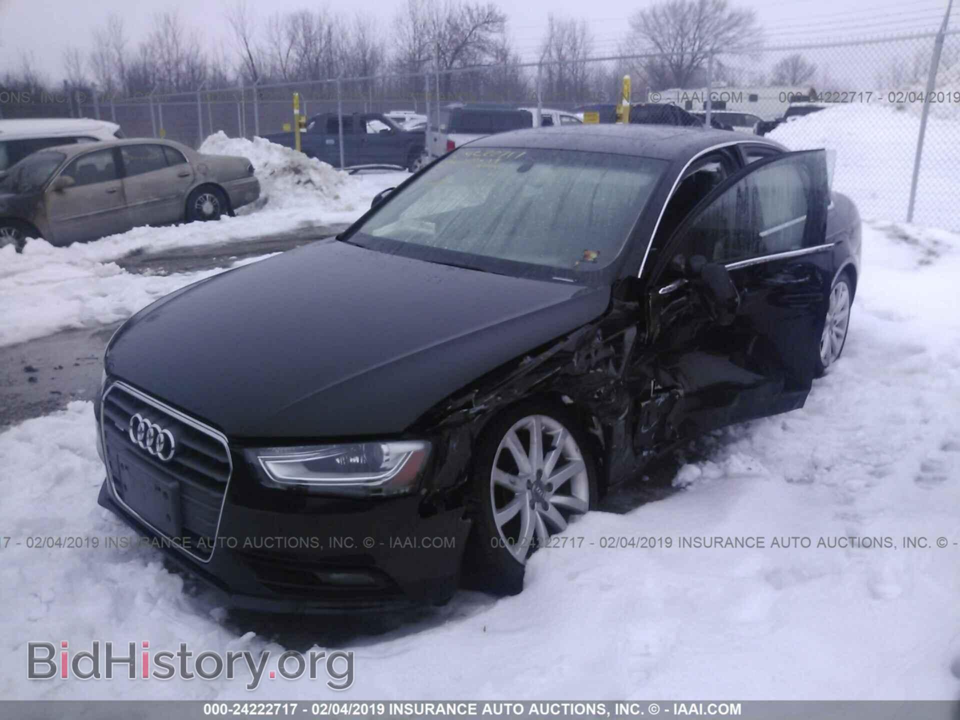 2013 AUDI A4 - VIN: WAUKFAFL5DN023424 - Фото 2
