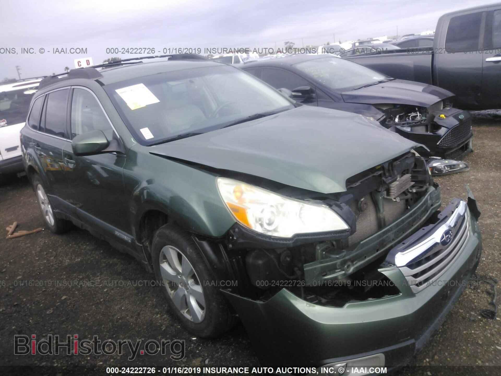 Фотография 4S4BRBBC0A3328483 - SUBARU OUTBACK 2010